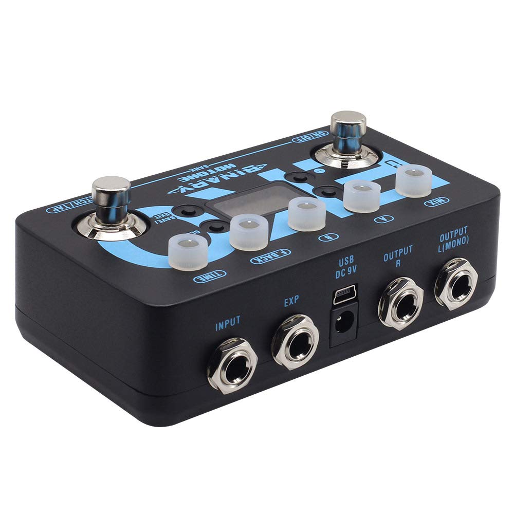 Hotone Binary Eko Multi-Mode Tap Tempo Digital Delay Echo Guitar Bass Effects Pedal