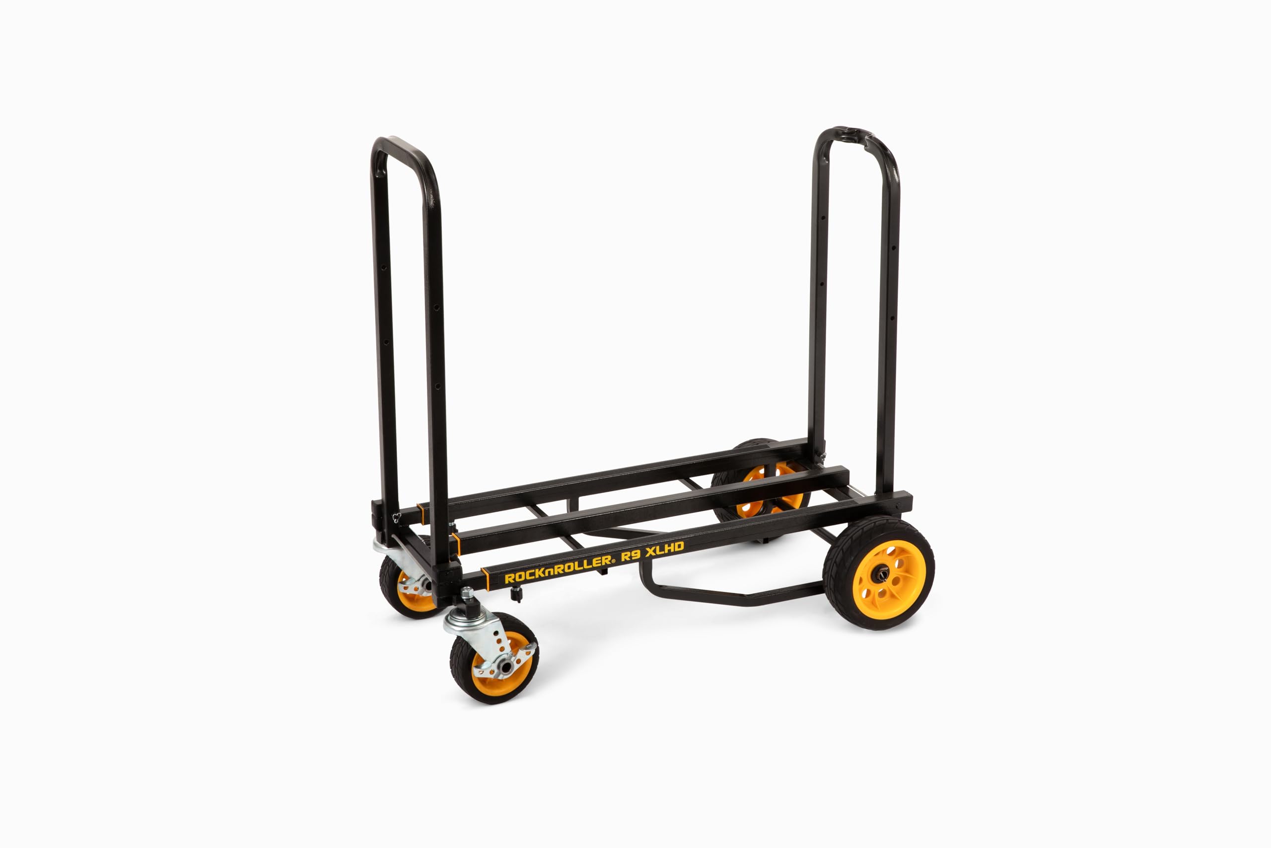 Rock-N-Roller Multi-Cart R9XLHD, Mighty Plus 8-in-1 Equipment Cart, adjusts from 38 to 60, R9XLHD