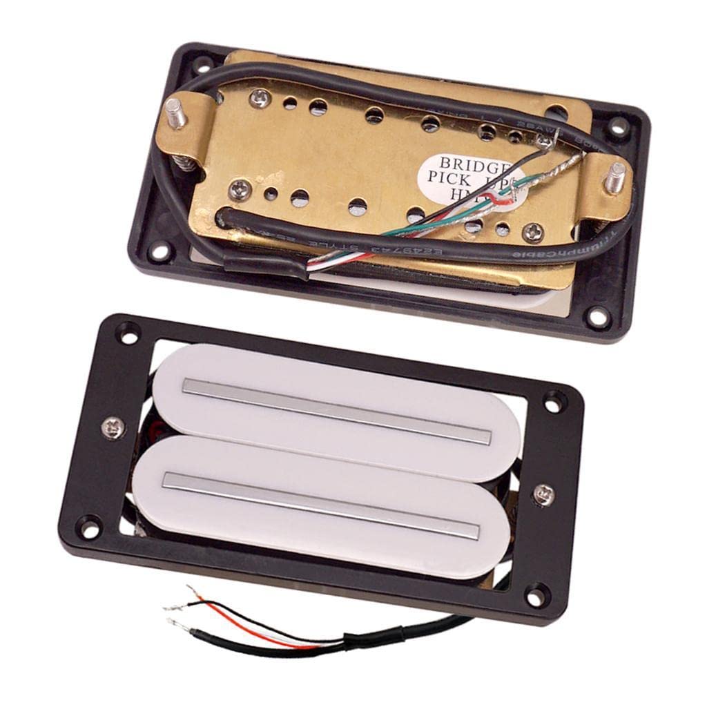 Meadawgs Hot Rail Dual Blade Electric Guitar Humbucker Pickups Neck And Bridge Set|Musical Instruments & Gear | Guitars & Bes |P