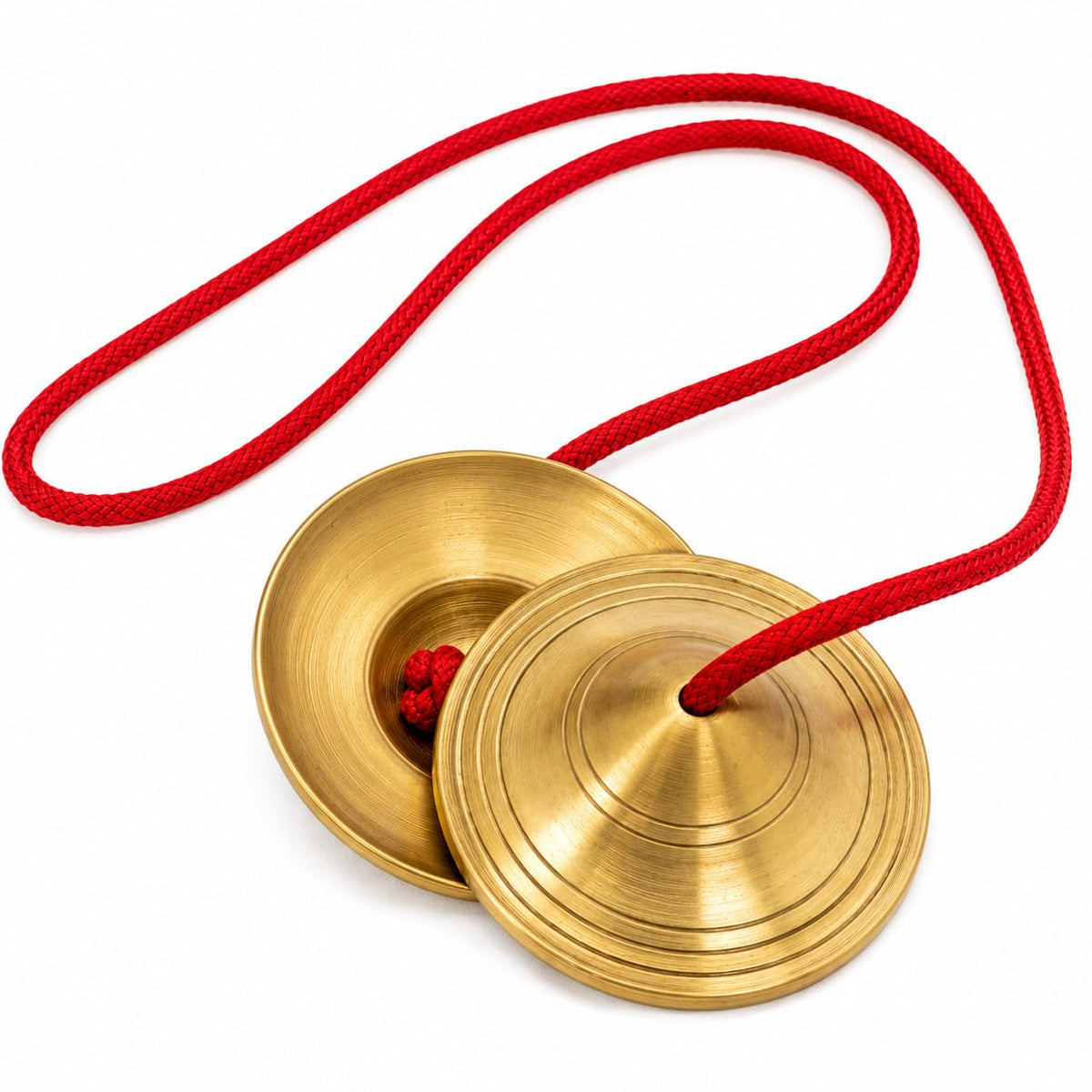 Aalayam Dhvani Traditional Handcrafted Brass Manjira (Hand Cymbal) 3 I ...