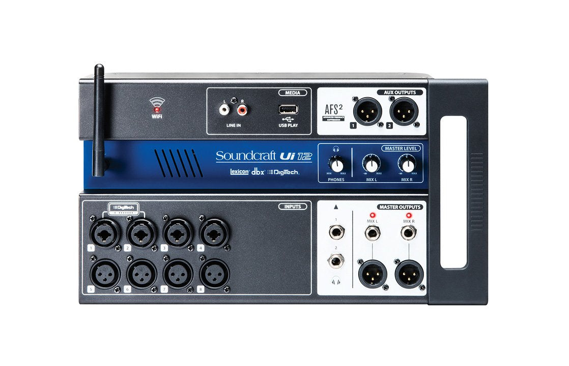 Soundcraft Ui12 Remote-Controlled 12-Input Digital Mixer