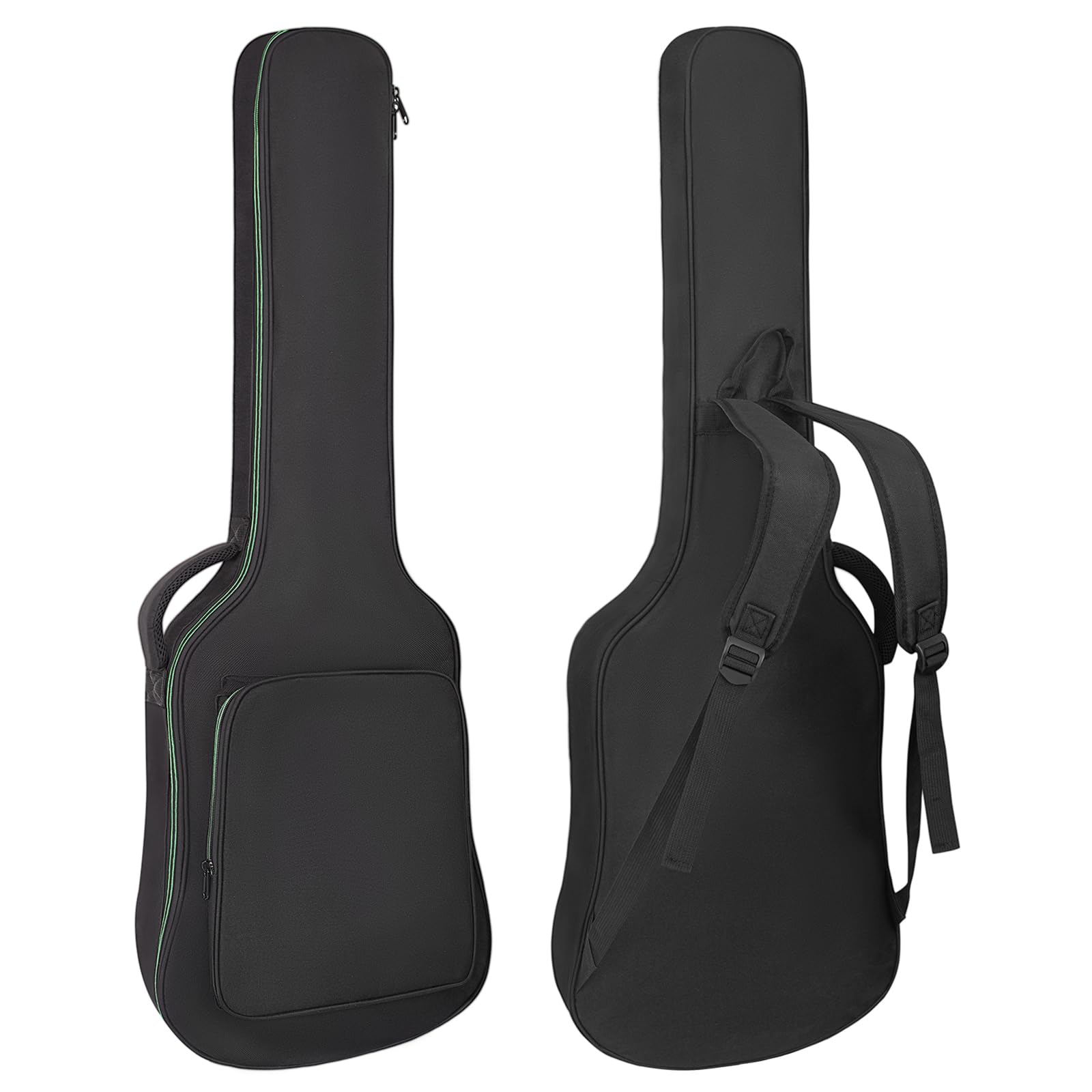 Muztop Electric Guitar Bag 7Mm Soft Padded Electric Guitar Case 39 Inch Gig Bag Backpack With Back Hanger Loop And Shoulder Stra