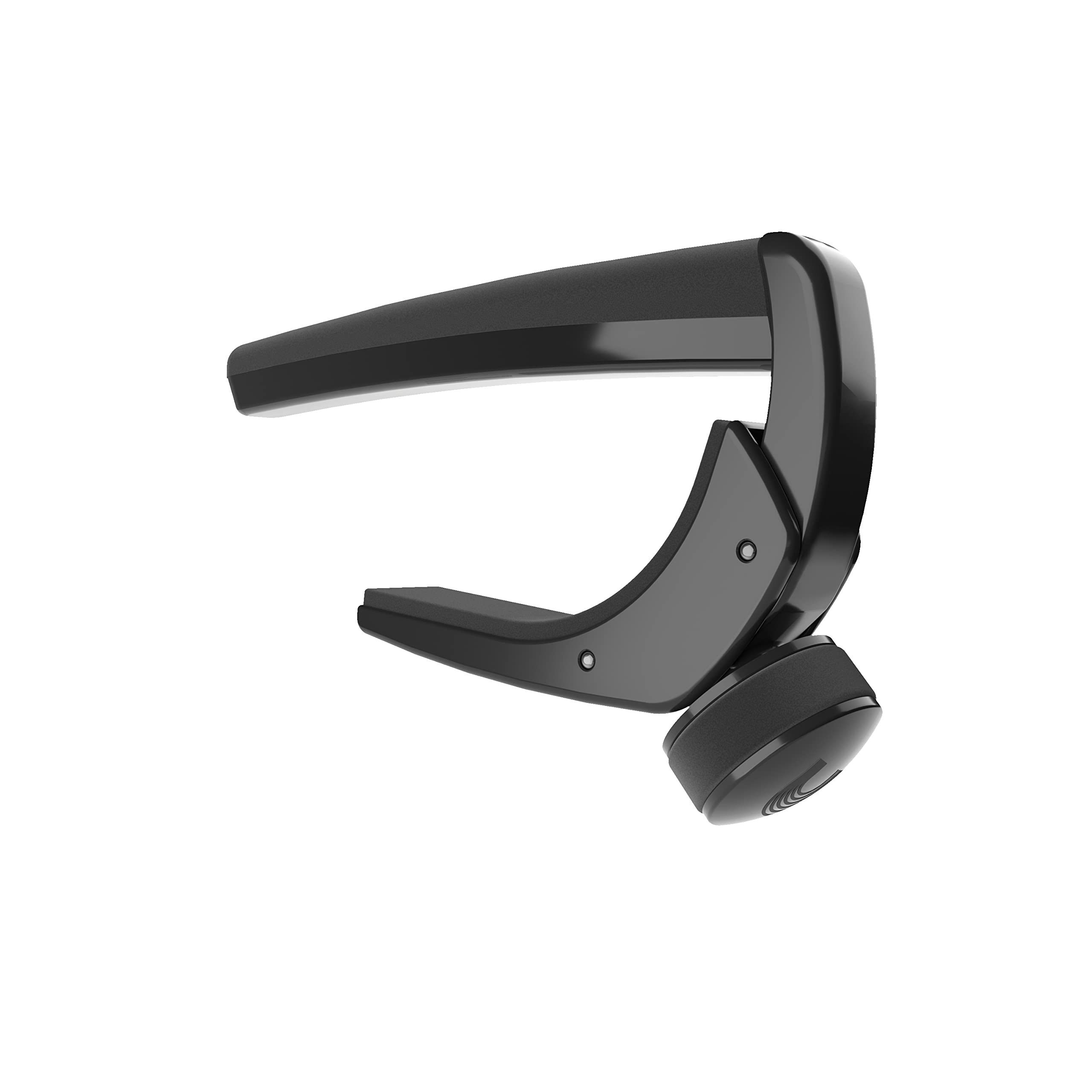 D'Addario Guitar Capo - Pro Plus Capo - Ideal For Acoustic, Electric, Classical, & 12-String Guitars - Black