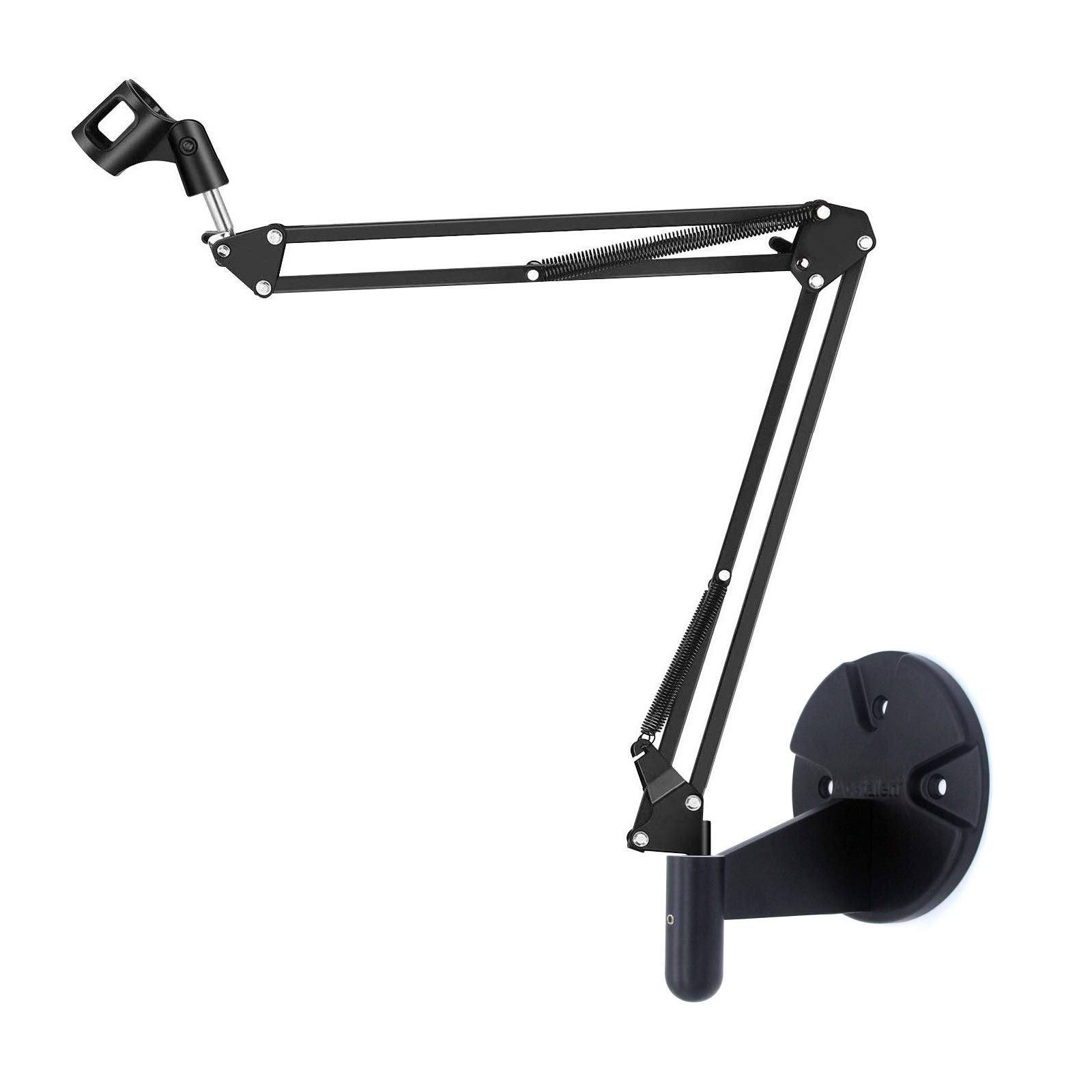 Microphone Wall Mount, Suspension Mic Stand Clip For Blue Yeti Snowball,Radio Broadcasting, Voice-Over Sound, Stages,Tv Stations