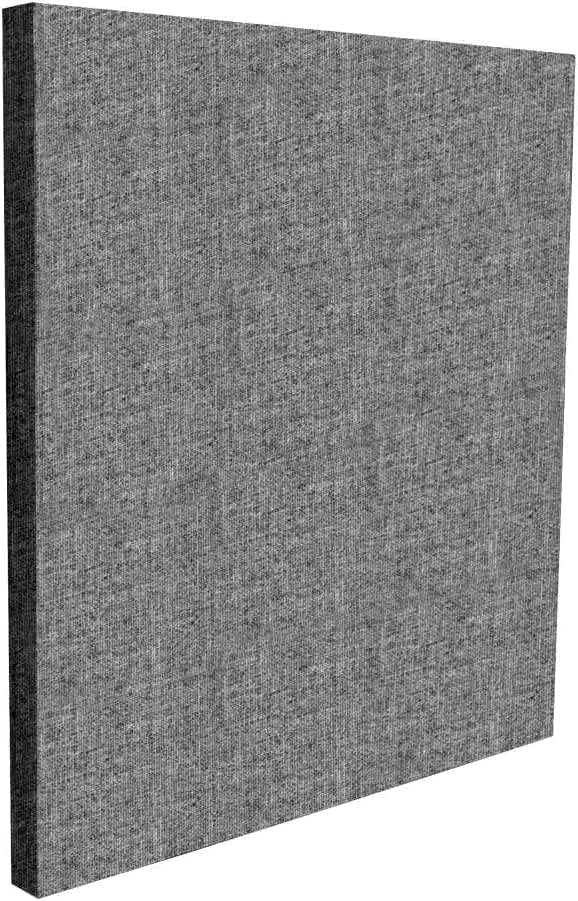 Ats Acoustic Panel 24X24X2, Fire Rated, Square Edge (Charcoal)