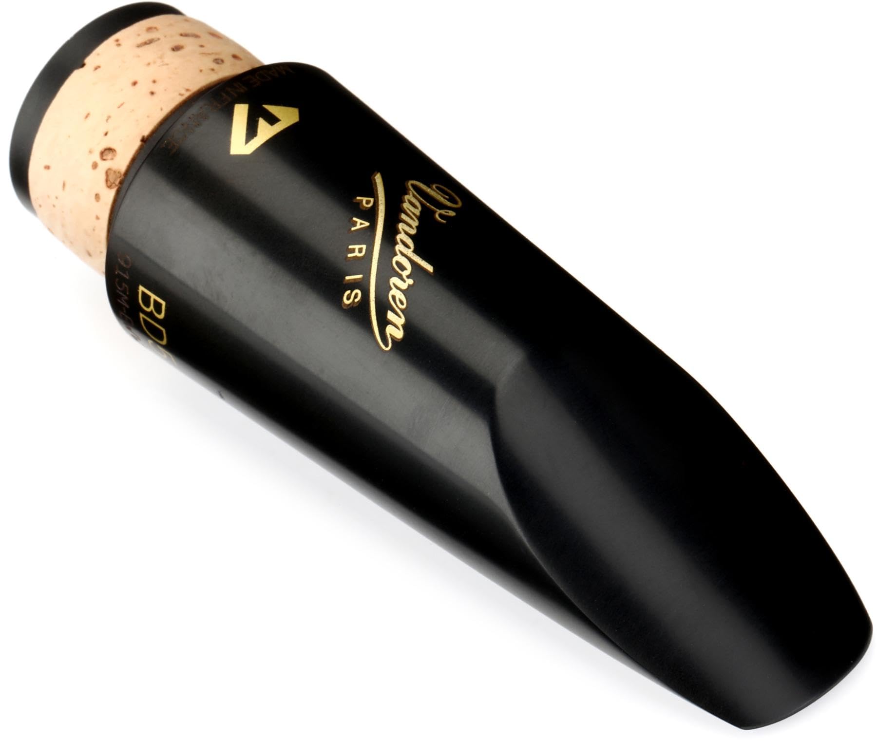 Bandolen Vandoren Bb Clarinet Mouthpiece, Black Diamond Ebonite High Density (HD) [CM1005HD] BD5 HD