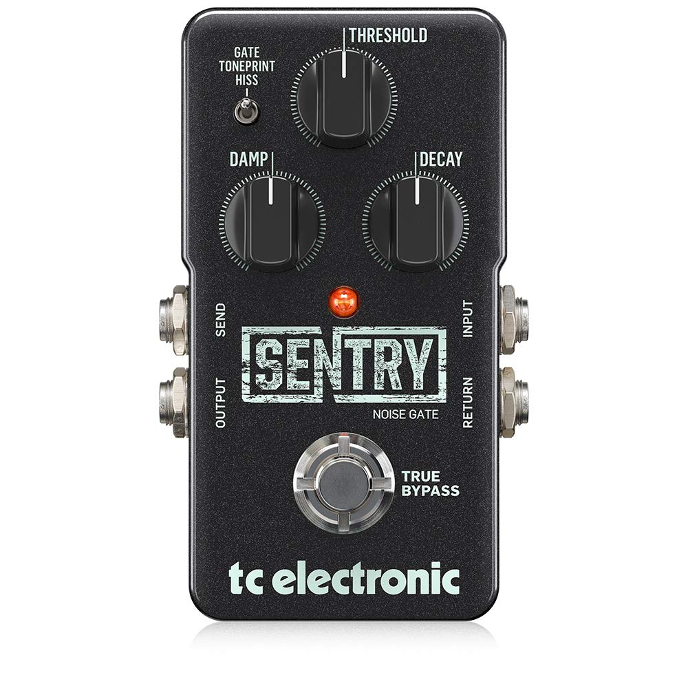Tc Electronic Sentry Noise Gate Multiband Noise-Gating Pedal With Hard-Gate Mode And Built-In Toneprints*
