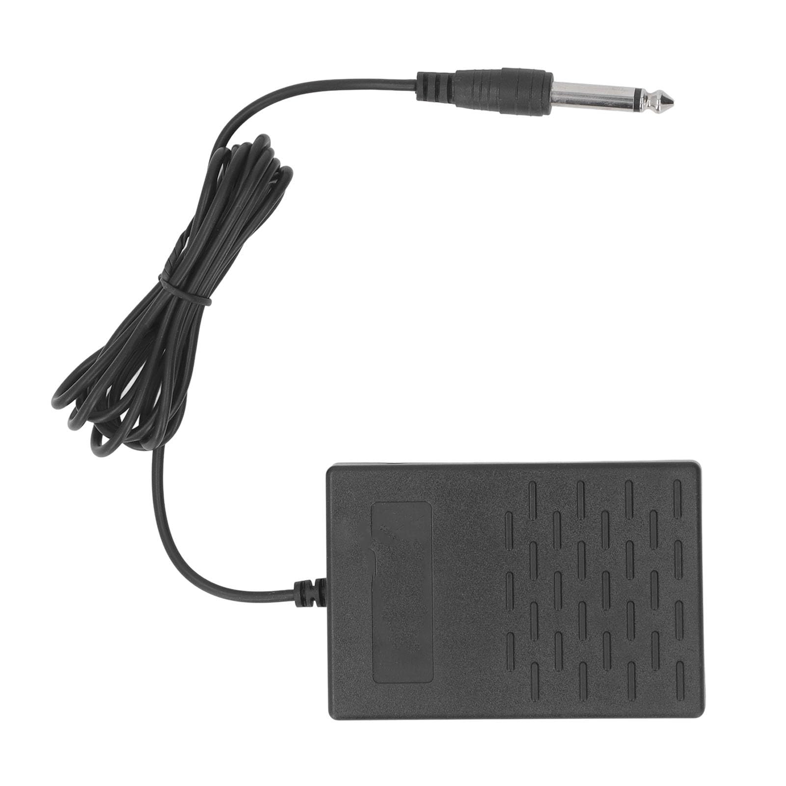 Keyboard Pedal Sustain Switch,Universal Sustain Pedal Electric Keyboard Momentary Footswitch Stepper Synthesizer 6.35Mm (Black)