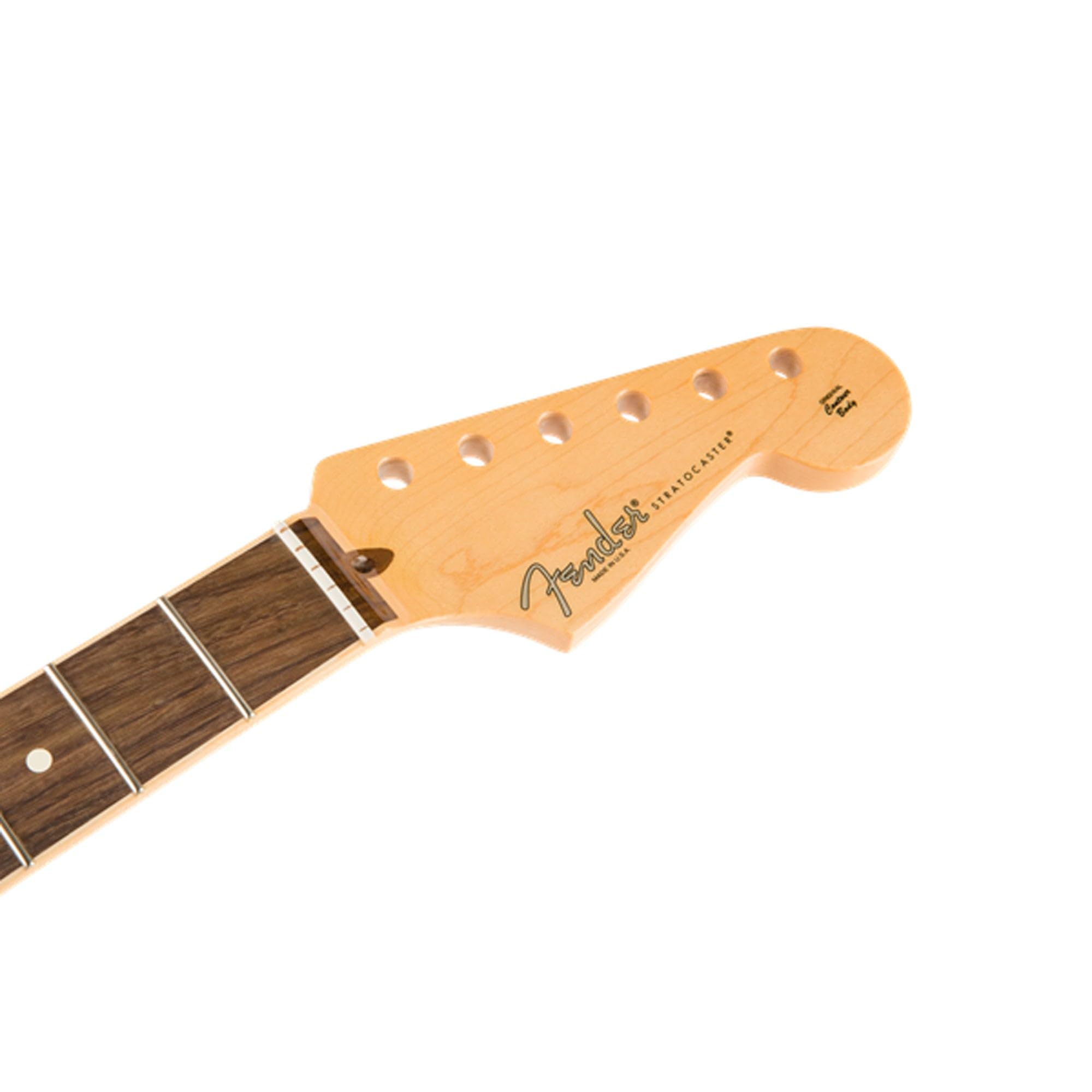 Fender American Channel Bound Stratocaster Neck, Modern C, 21 Medium Jumbo Frets, Rosewood Fingerboard