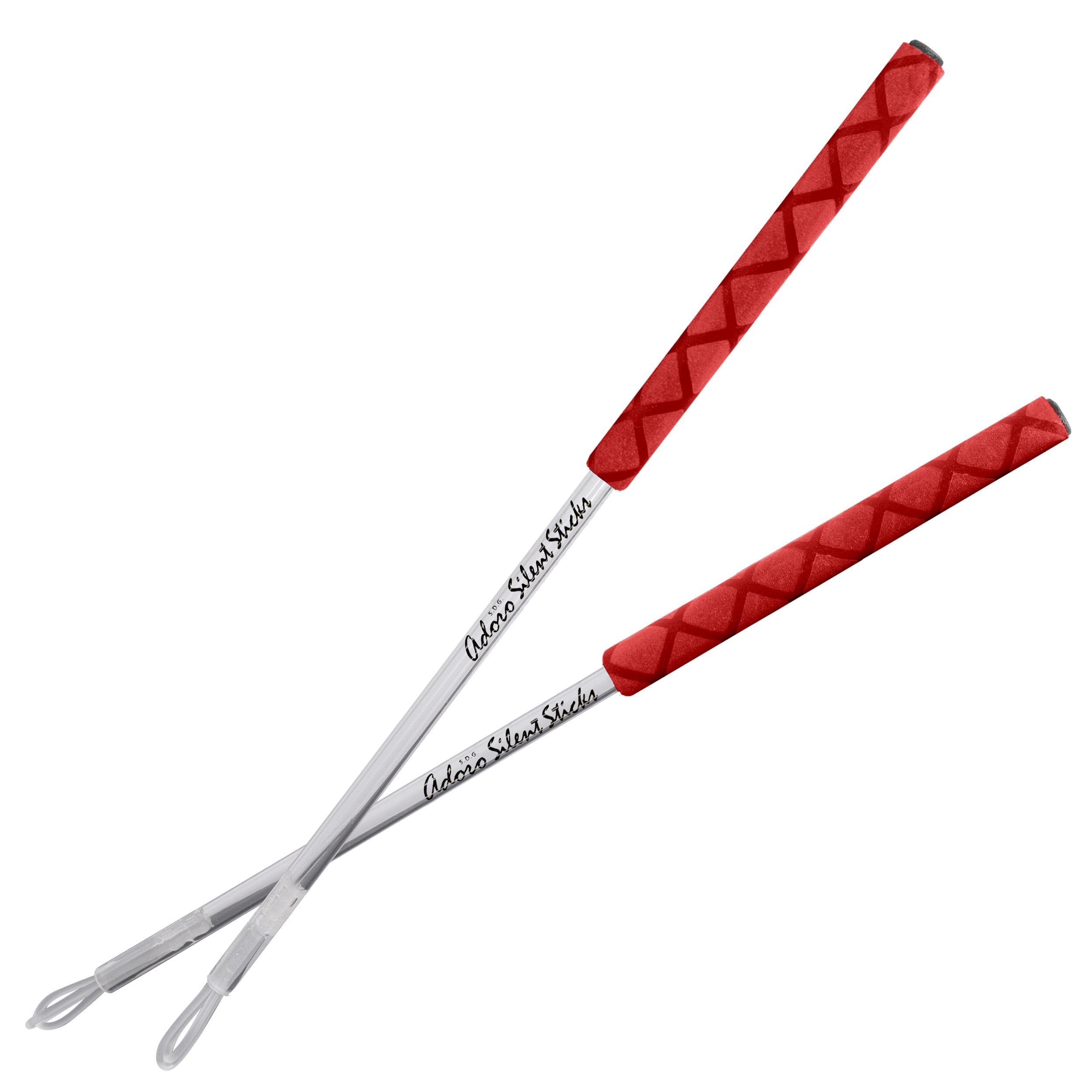 Adoro Silent Sticks - Quiet Drum Sticks - Drumsticks for Acoustic Music - Quiet Sticks with Full Sound (no More Sound Insulation
