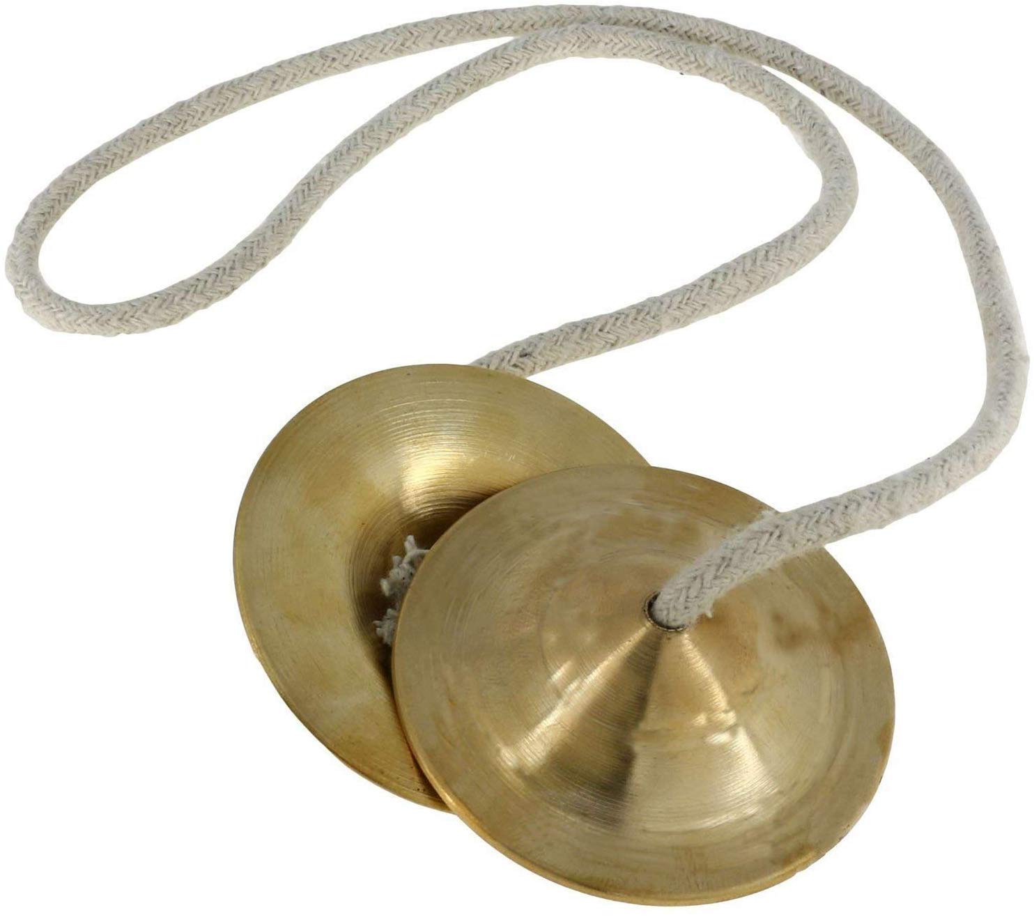 SG Musical Handmade Percussion Instrument - Hand Cymbals Manjira Pair - Indian Musical Instrument