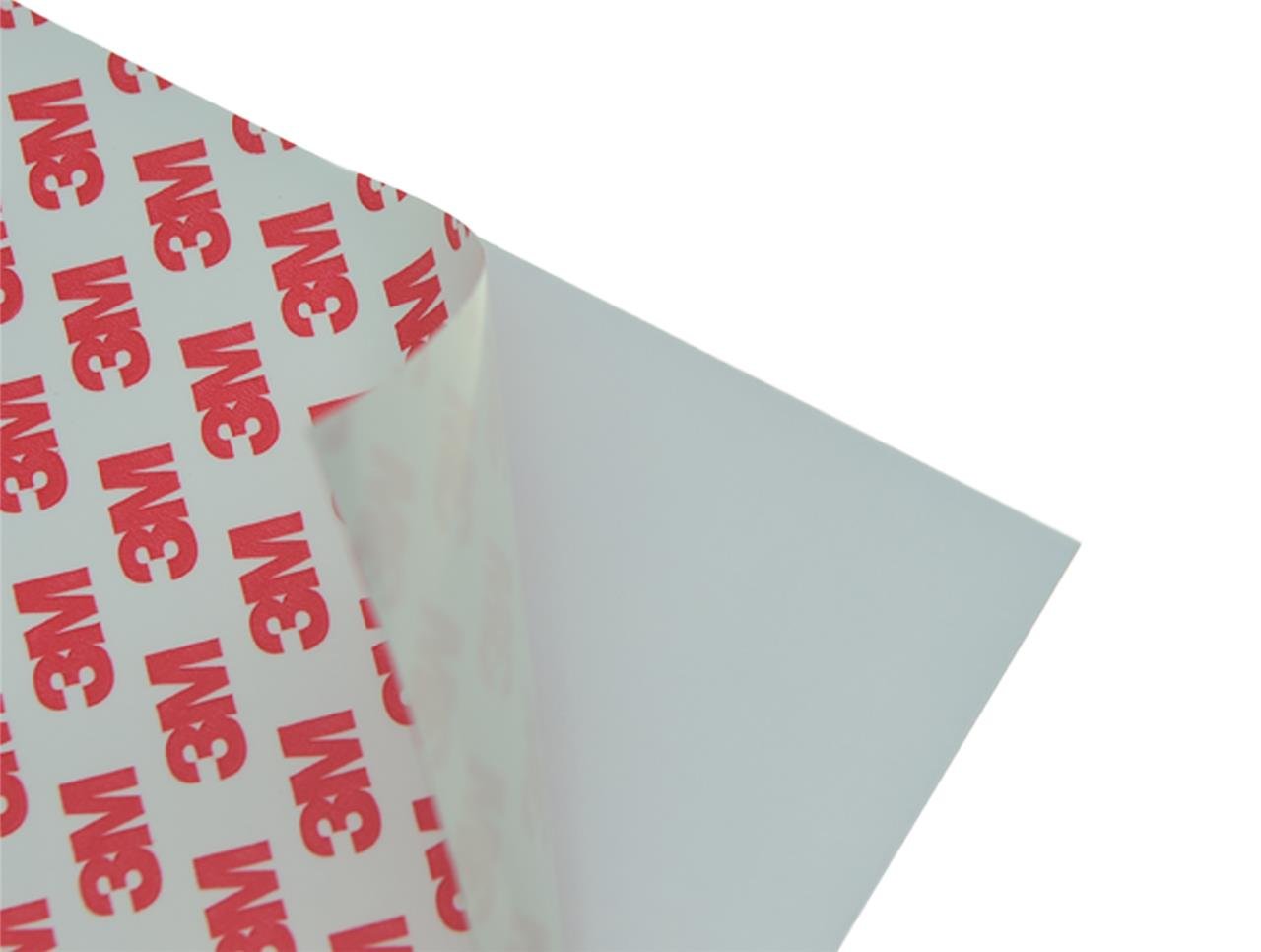 KAISH 25x20cm Acoustic Guitar Self Adhesive Scratch Plate Sheet Pickguard Material Sheet WhitePearl