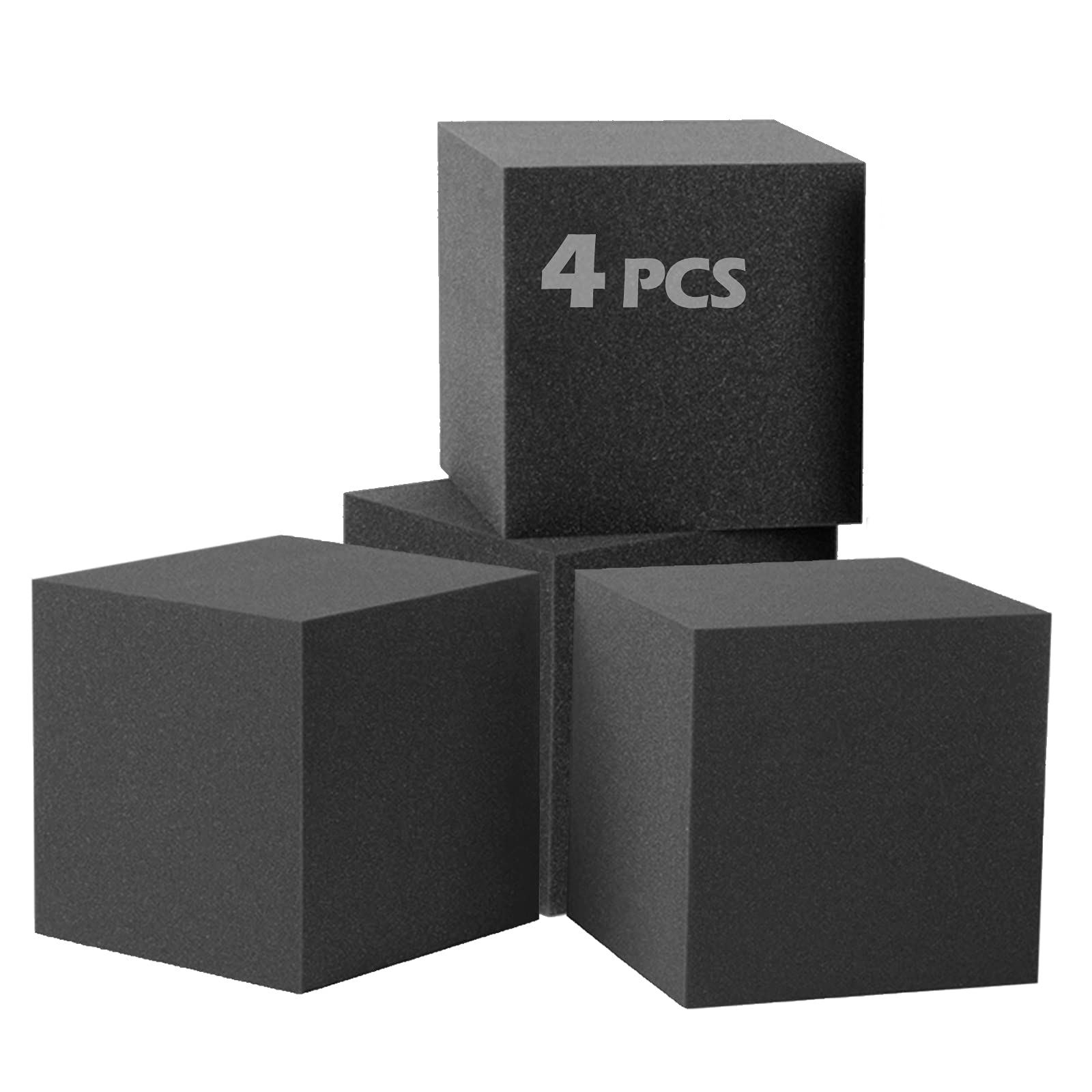 Bass Trap 7.8 X 7.8 X 7.8 Inchs, Bass Traps Acoustic Foam Corner, Acoustic Panels Sound Absorbing