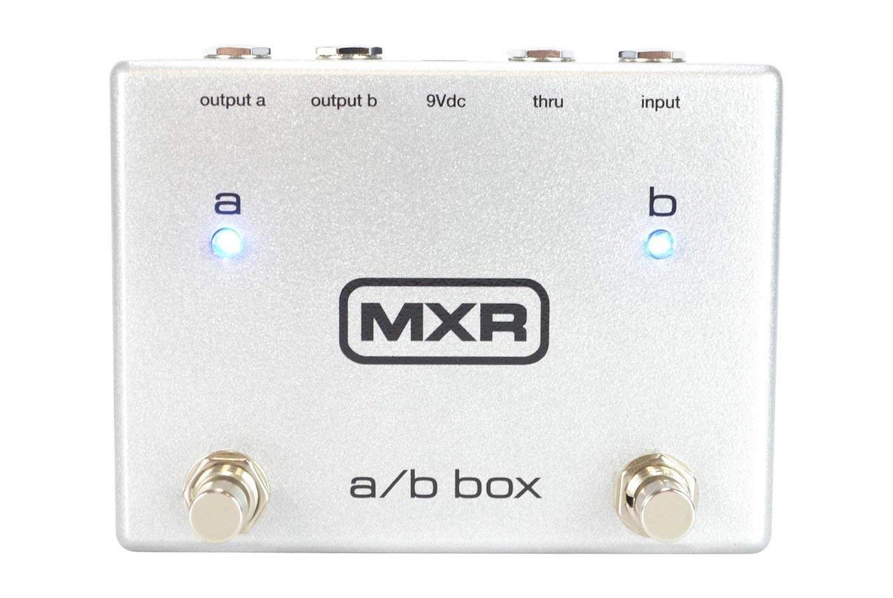 MXR M196 A/B Box Guitar Pedal w/ Patch Cables