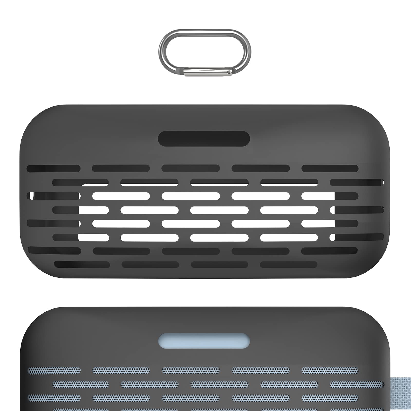 Geekria Silicone Speaker Case Cover Compatible with Bose SoundLink Flex Gen 1, Protective Soft Skin, Portable Speakers Travel Ca