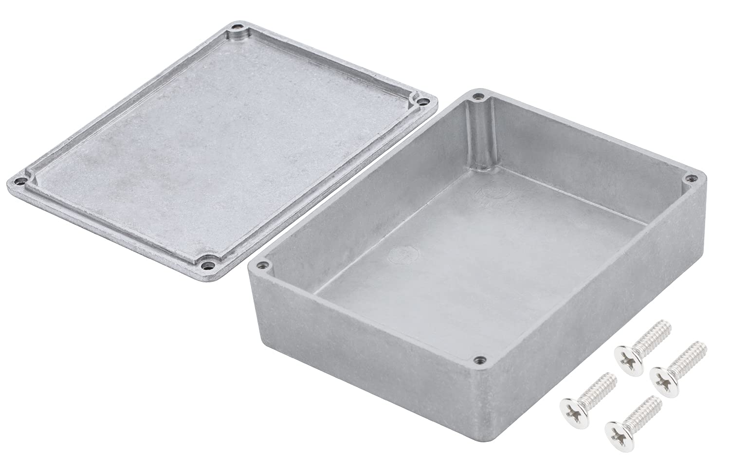 Daiertek 1590Xx 1790Ns Guitar Effects Pedal Enclosure 145X121X39.5Mm Aluminum Metal Stomp Box Case For Diy Effects Box