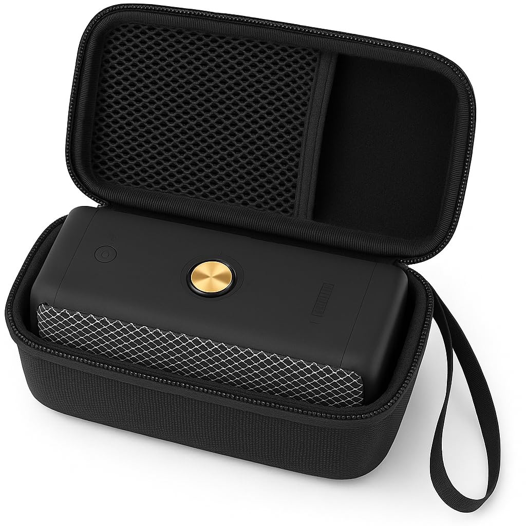 Yellowinc Travel Carry Case Cover Compatible With Marshall Emberton 3, Emberton 2 & Emberton Portable Speaker | Shockproof, Dust
