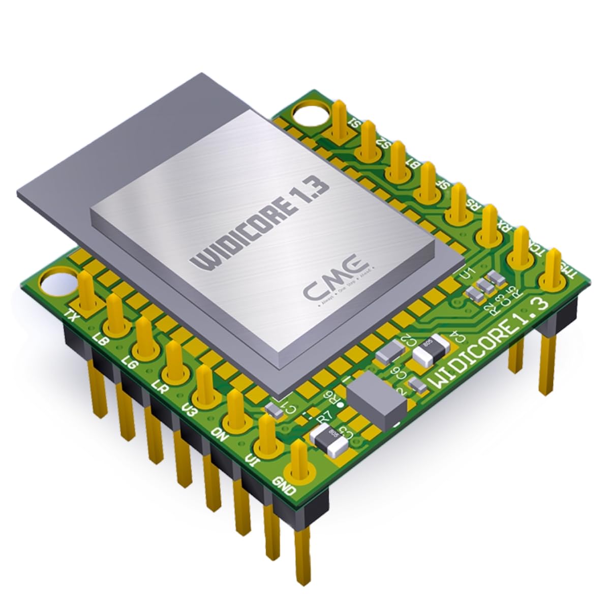 CME WIDI Core - Bluetooth MIDI (BLE) Upgrade Module for CME H4MIDI WC, U4MIDI WC & MIDI Thru5 WC, Preconfigured for Seamless Ins