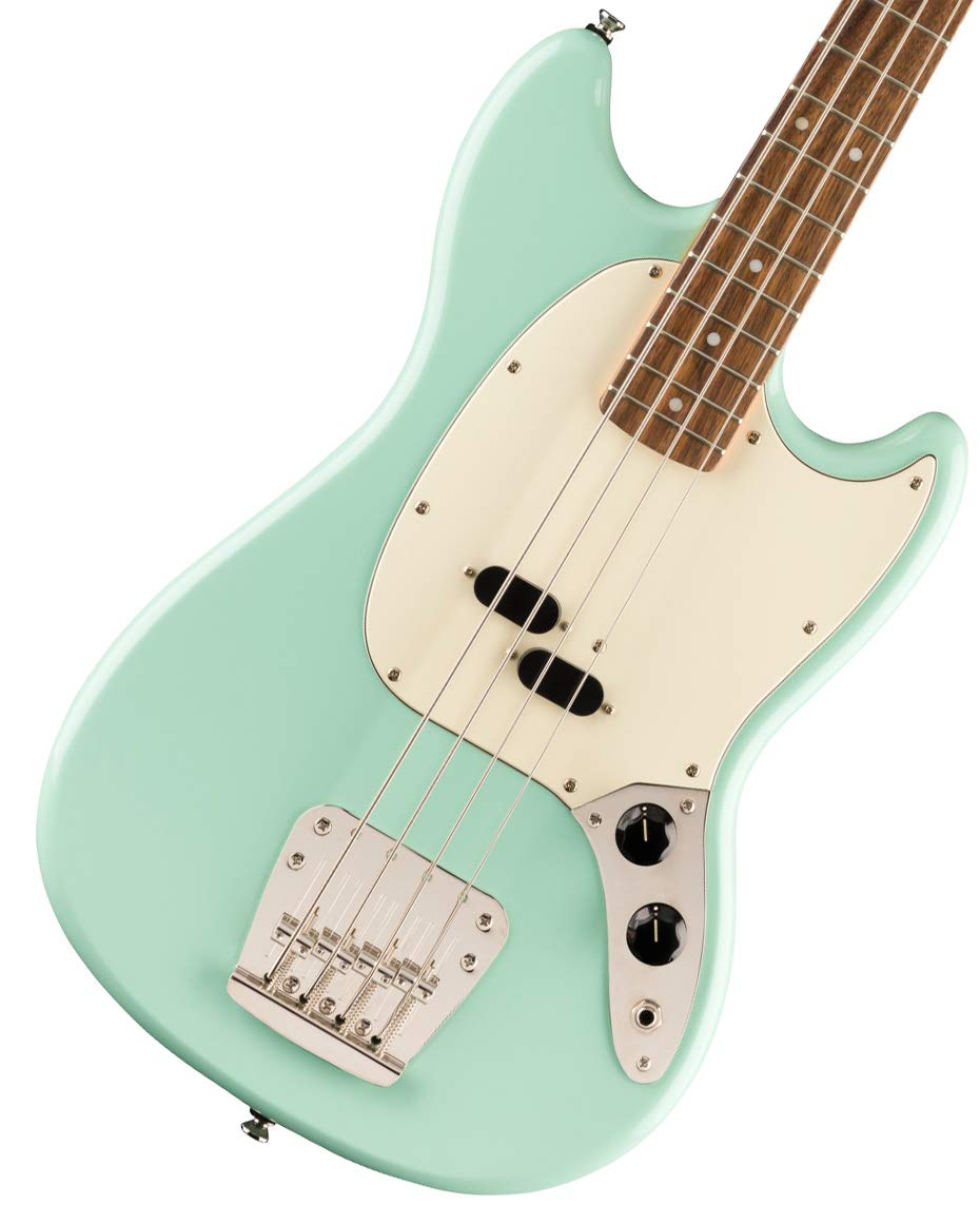 Squier Classic Vibe 50S Mustang Bass, Surf Green, Laurel Fingerboard
