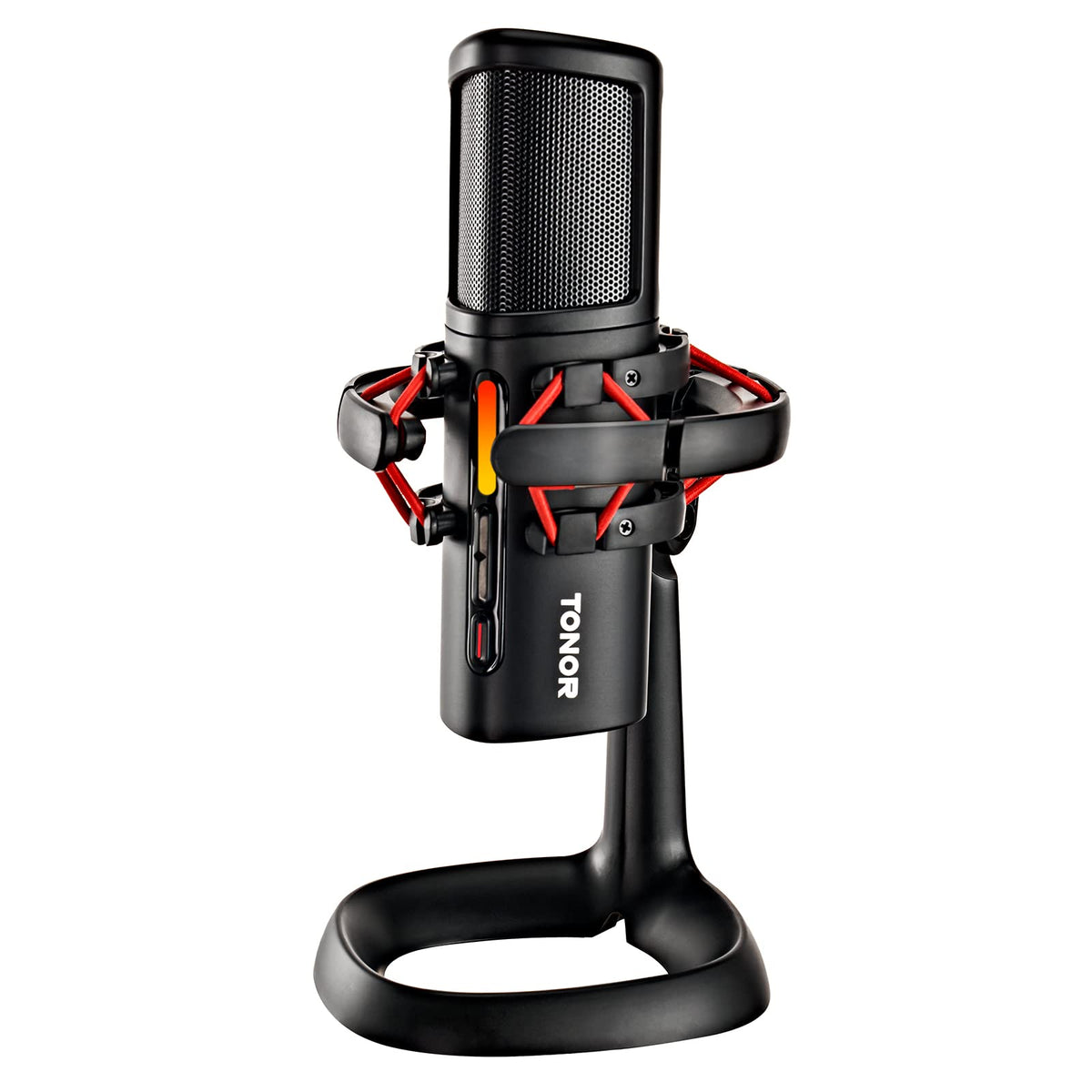 TONOR USB Condenser Microphone for PC - Black, Noise-Cancellation ...