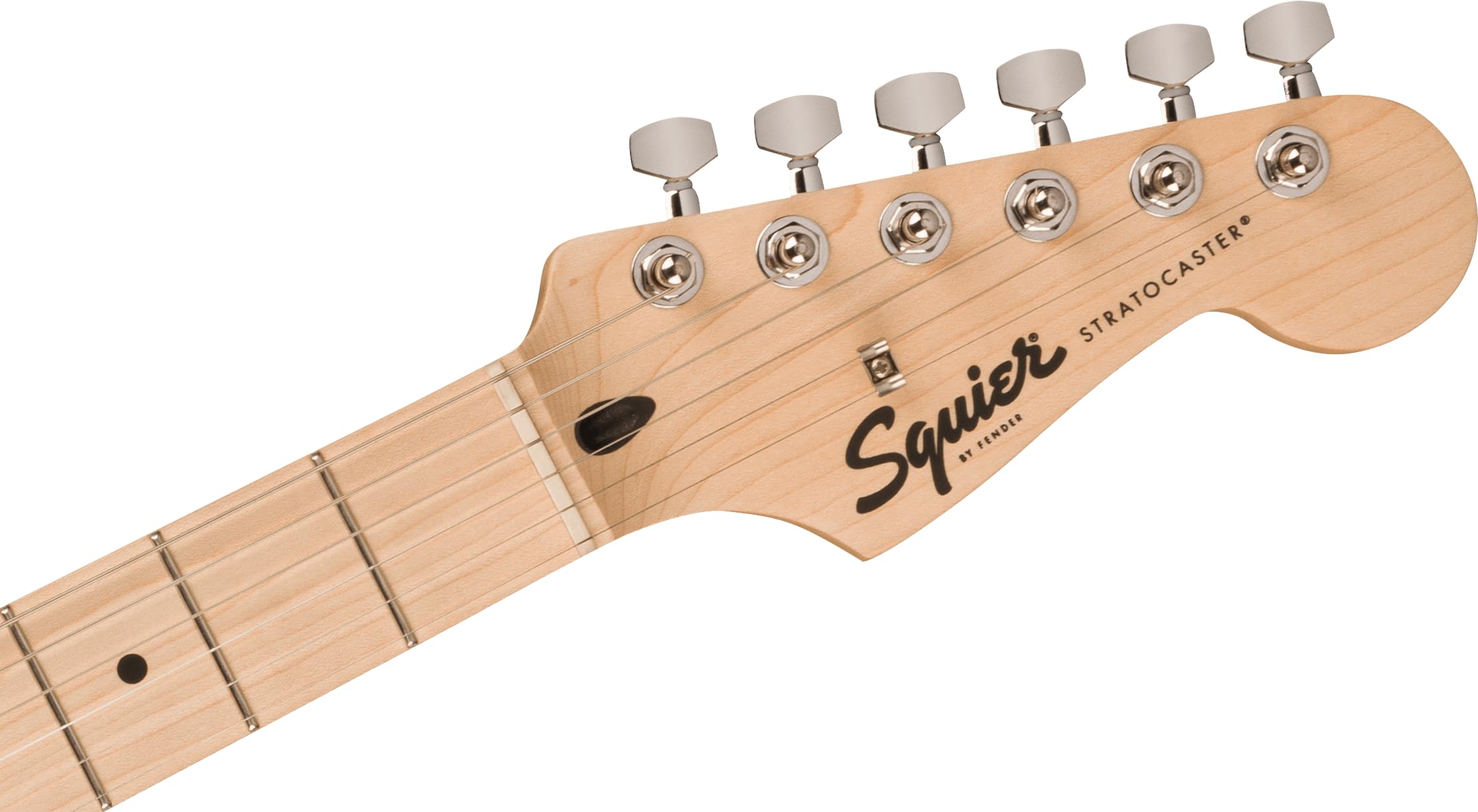 Squier Sonic Stratocaster Electric Guitar, with 2-Year Warranty, 2-Color Sunburst, Maple Fingerboard, White Pickguard