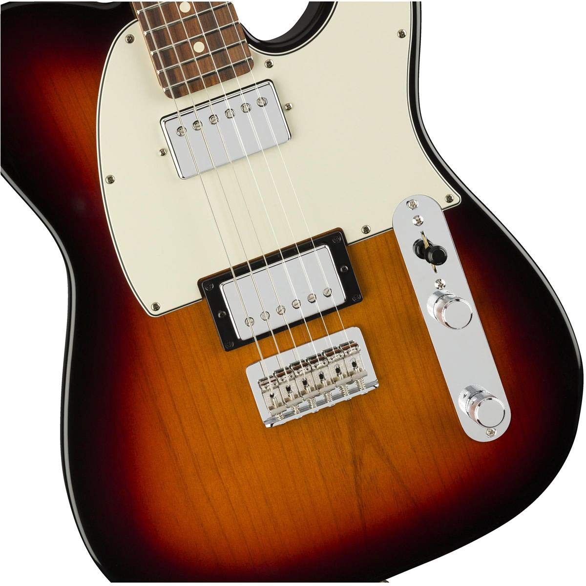 Fender Player Telecaster HH Electric Guitar, 3-Color Sunburst, Pau Ferro Fingerboard