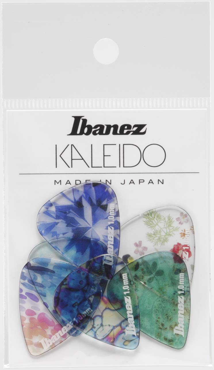 Ibanez KALEIDO Series Picks 6 Pack 1.0mm