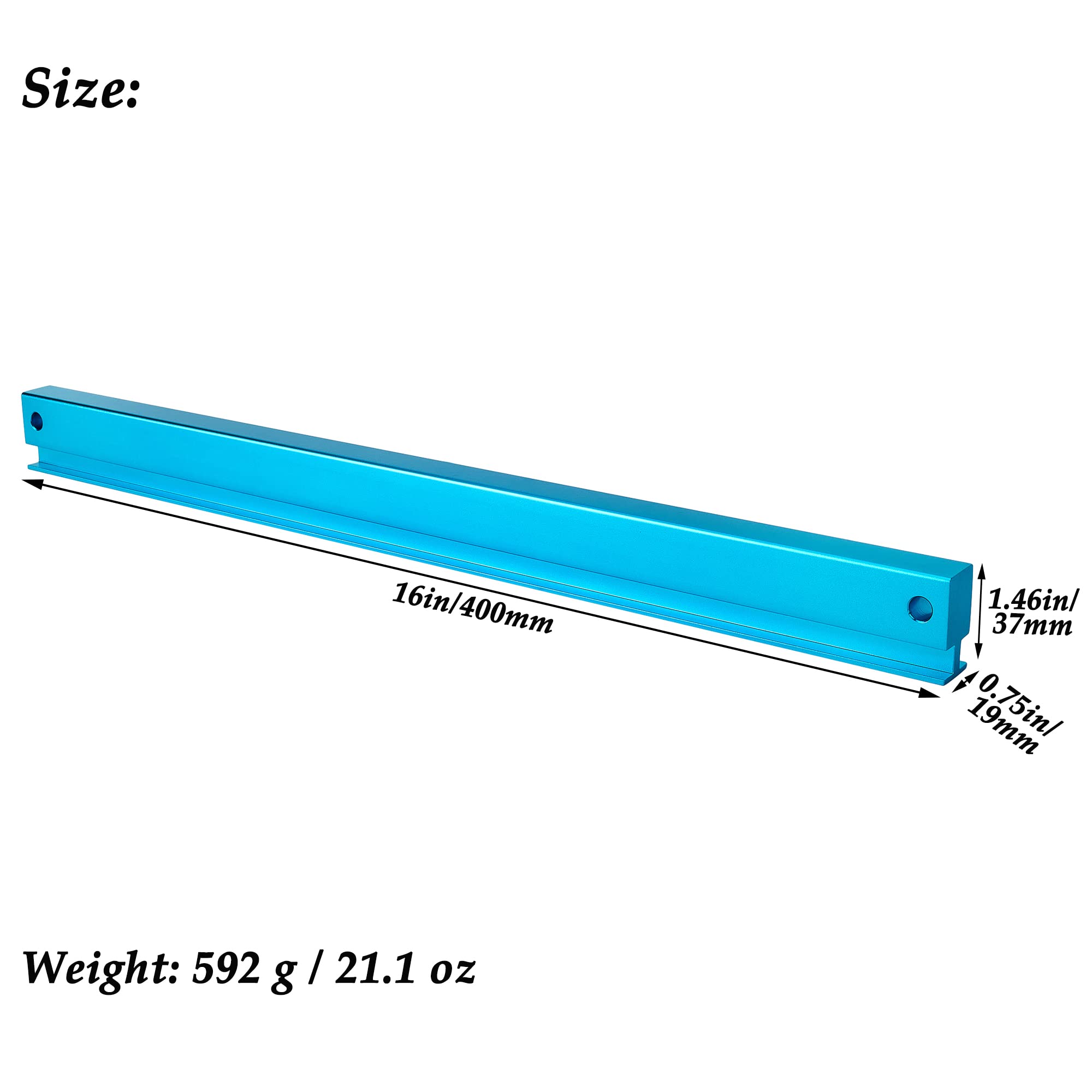 Meideal Guitar Fret Leveling Beam, Aluminum Fret Understring Leveler Leveling Sanding File Bar, Pro Luthier Repair Tool for Guit