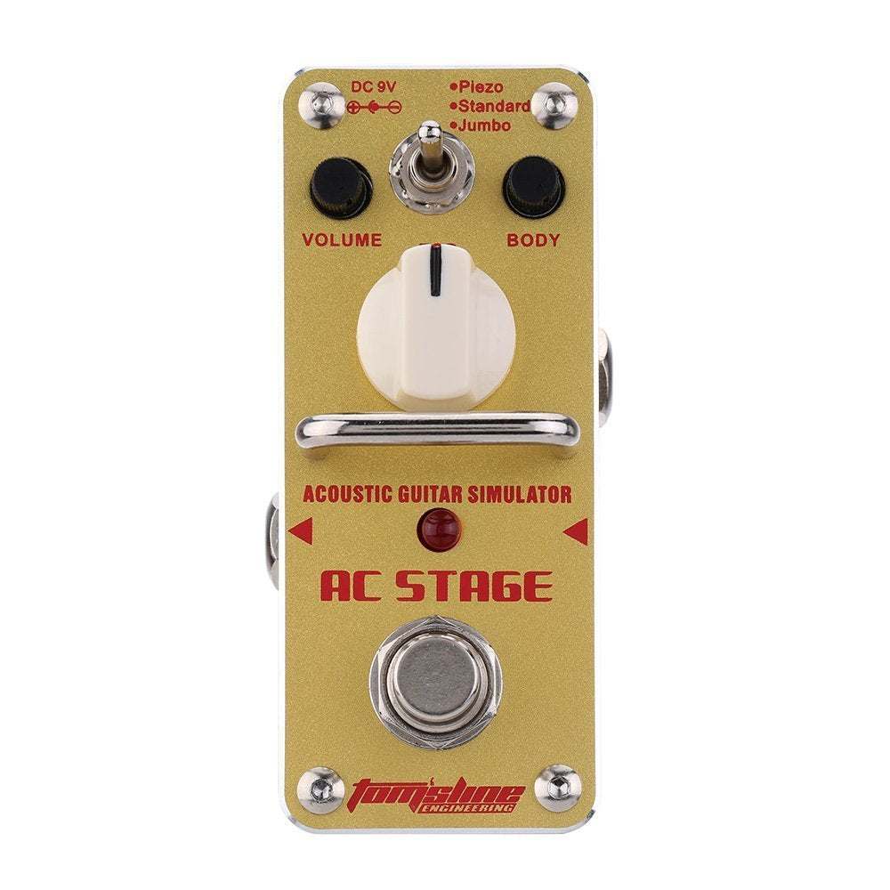Tomsline Aas-3 Ac Stage, Acoustic Guitar Simulator Pedal