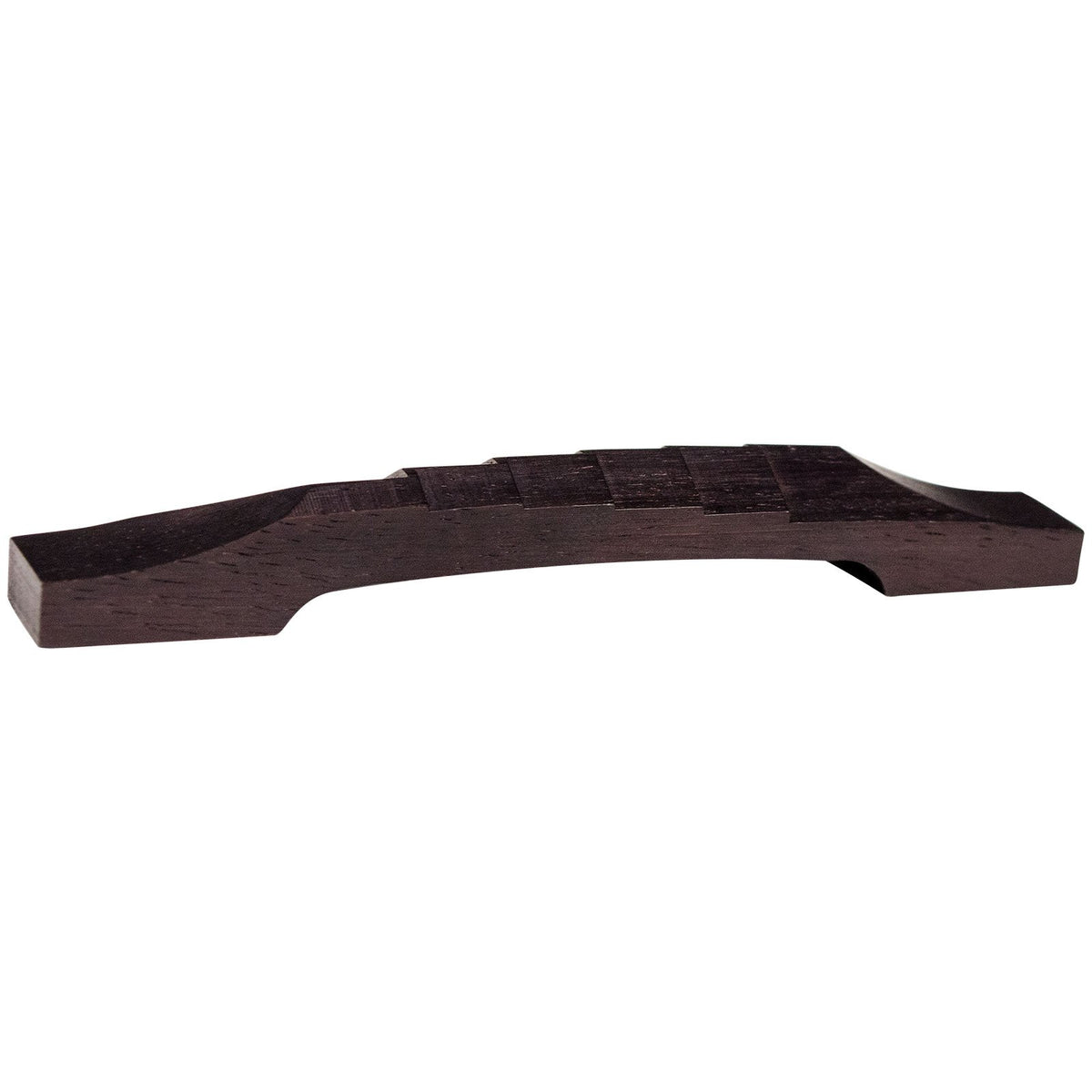 Golden Gate F-2922 Compensated Django Guitar Bridge - Ebony - Medium (19Mm)
