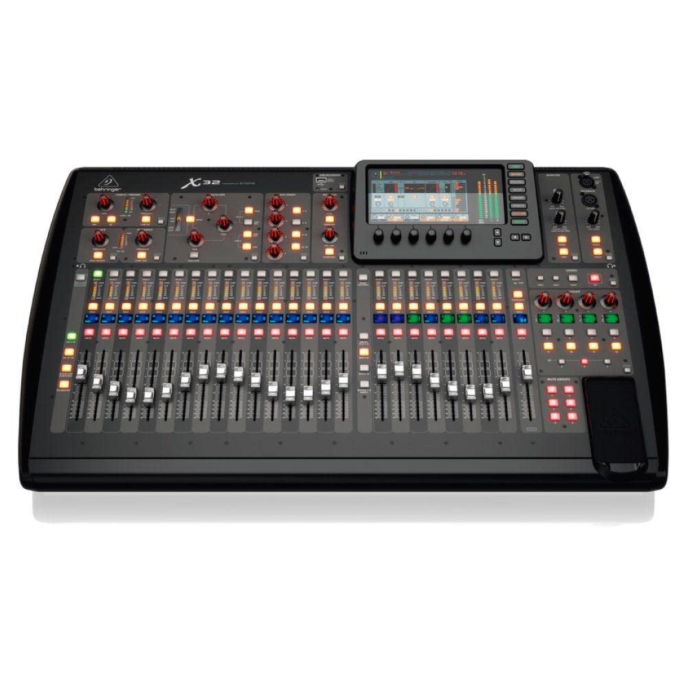 Behringer 32 40-Input 25-Bus Digital Mixing Console, Black (X32)