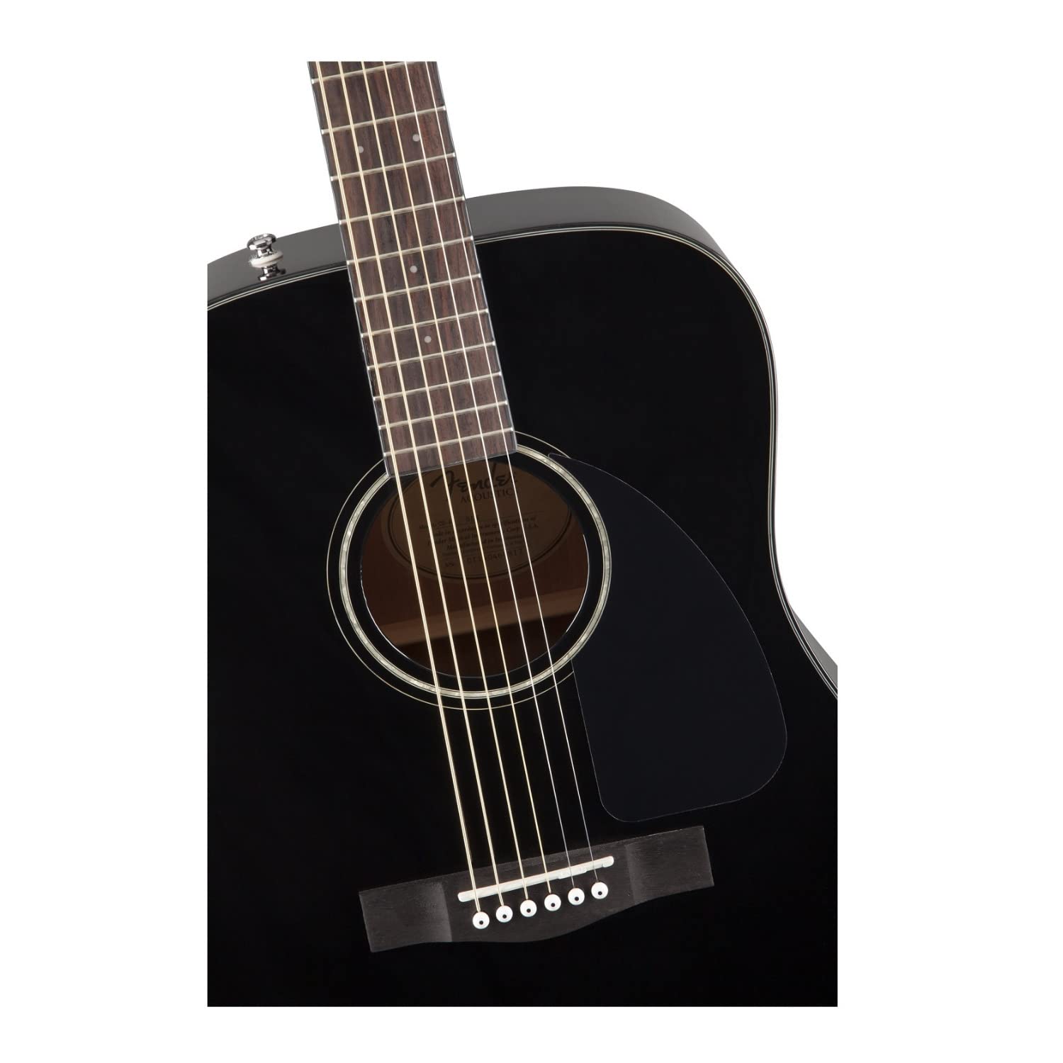 Fender Acoustic Guitar, with 2-Year Warranty, CD-60 Dreadnought V3 Classic Design with Rounded Walnut Fingerboard and Alloy Stee