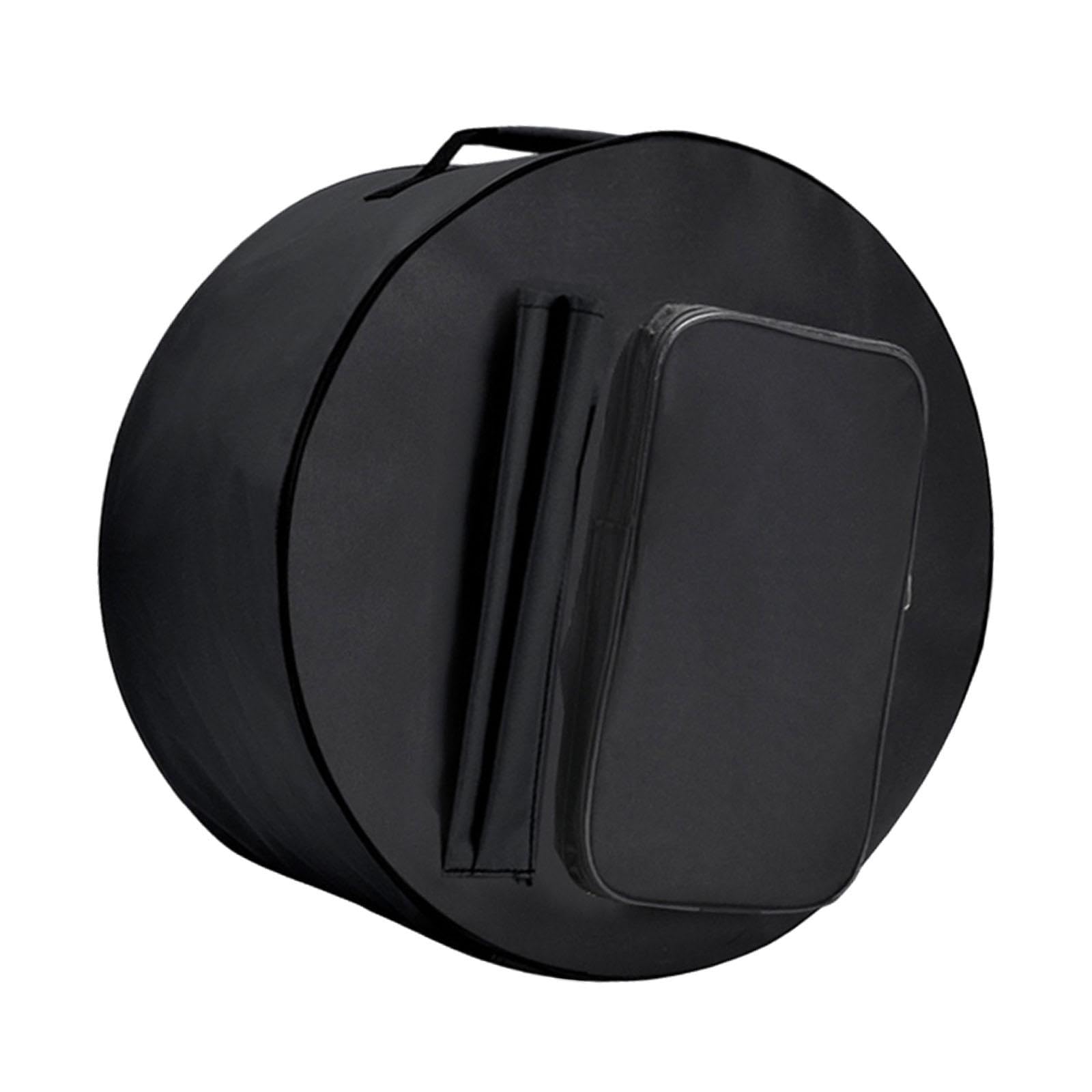 Fabloft Snare Drum Bag Dustproof Portable Snare Drum Storage Bag With Shoulder Strap 40Cmx17Cm Black