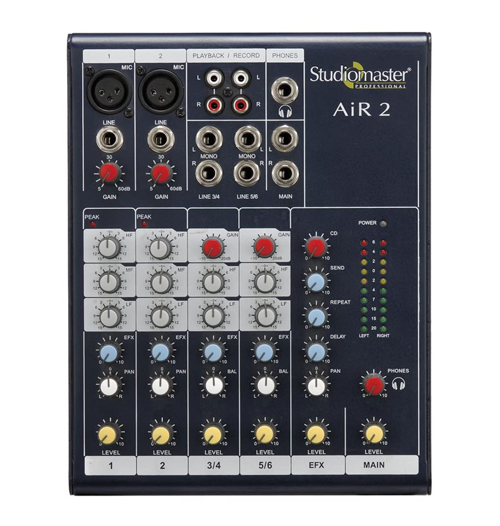 Studiomaster Professional Air 2 Compact Mixer