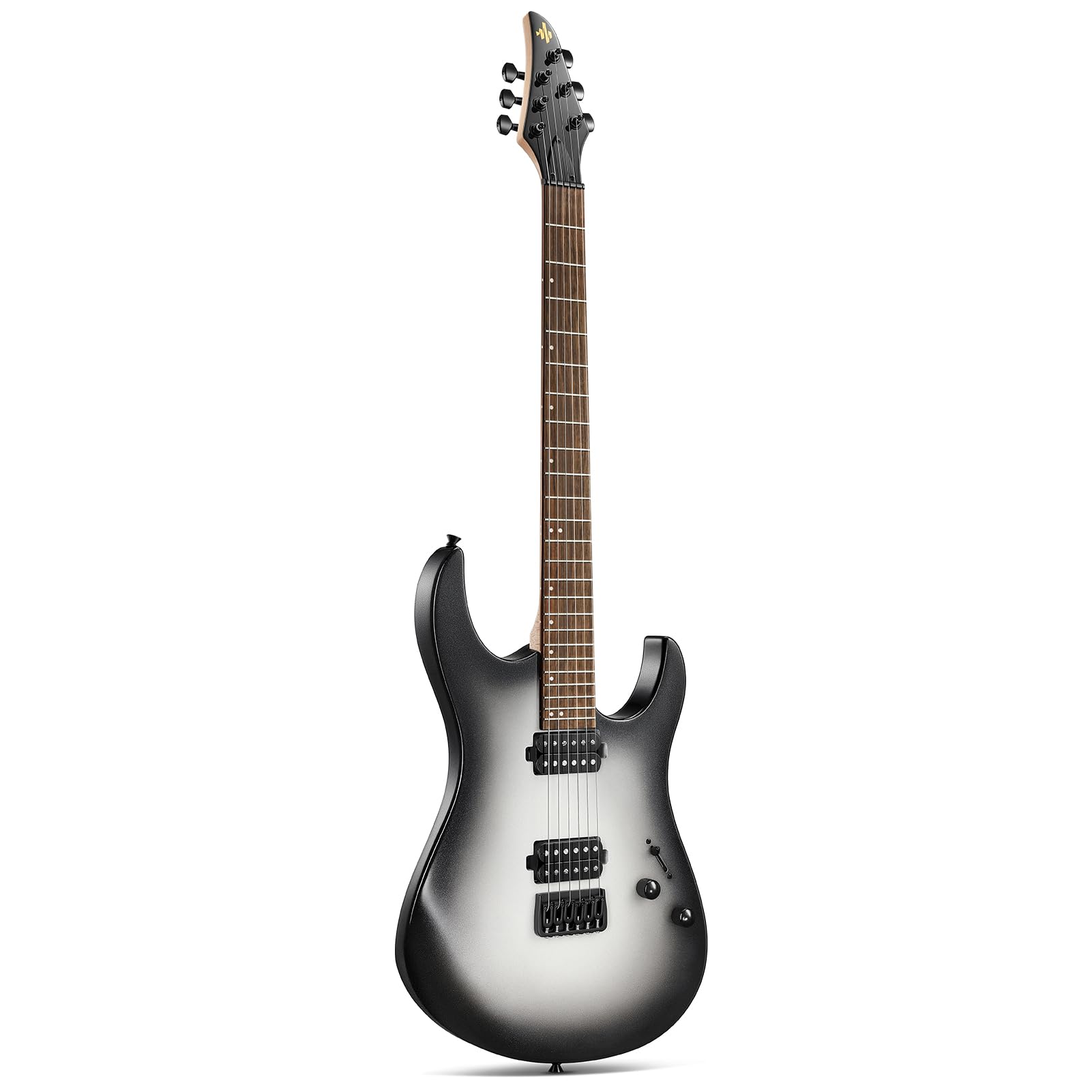 Donner Solid Body Electric Guitar, 39 Inch Metal Electric Guitar Beginner Kits With Bag, Strings, Strap, Cable, Strings Dampener