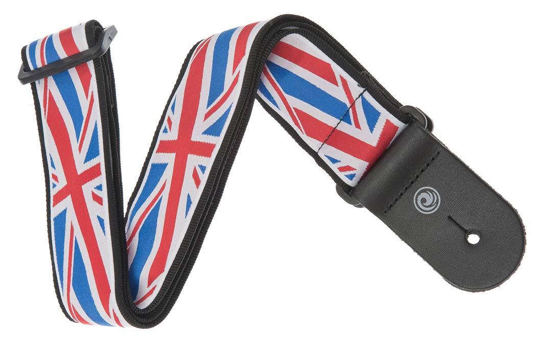 Planet Waves DAddario 50 Millimeters Woven Guitar Strap - Union Jack