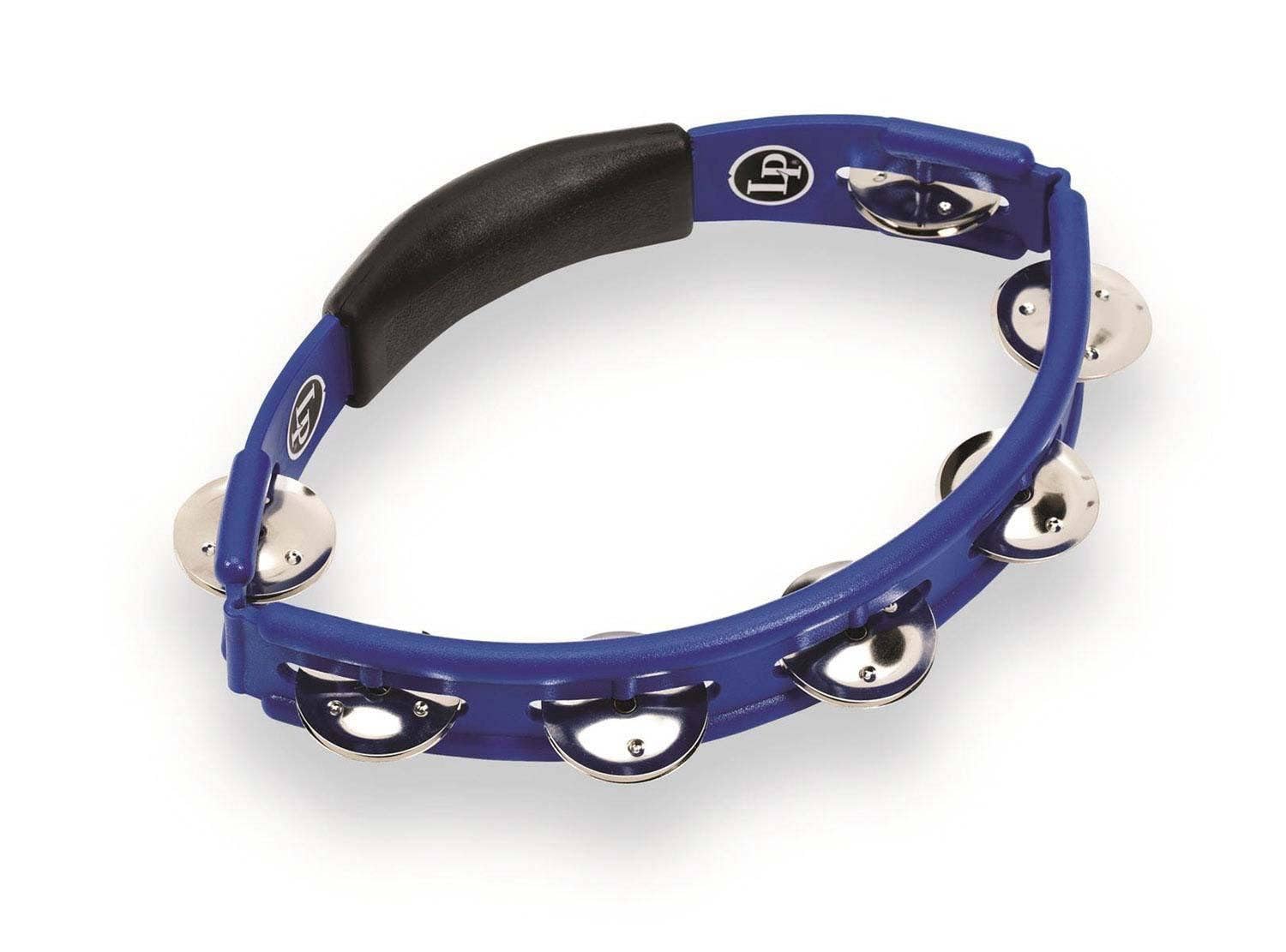 Latin Percussion City Series Hand Held Blue Tambourine (Lp142Nyhbl)