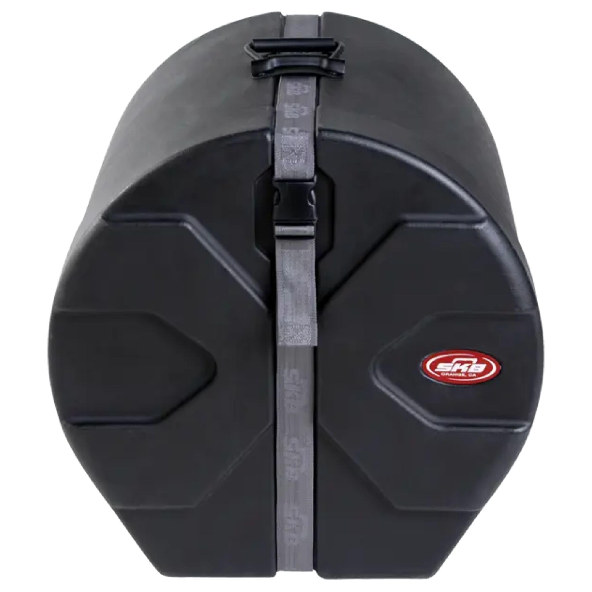 SKB 16 x 16 Floor Tom Case with Padded Interior, D-Shaped Drum Design, and Molded in Feet for Upright Positioning and Stability,