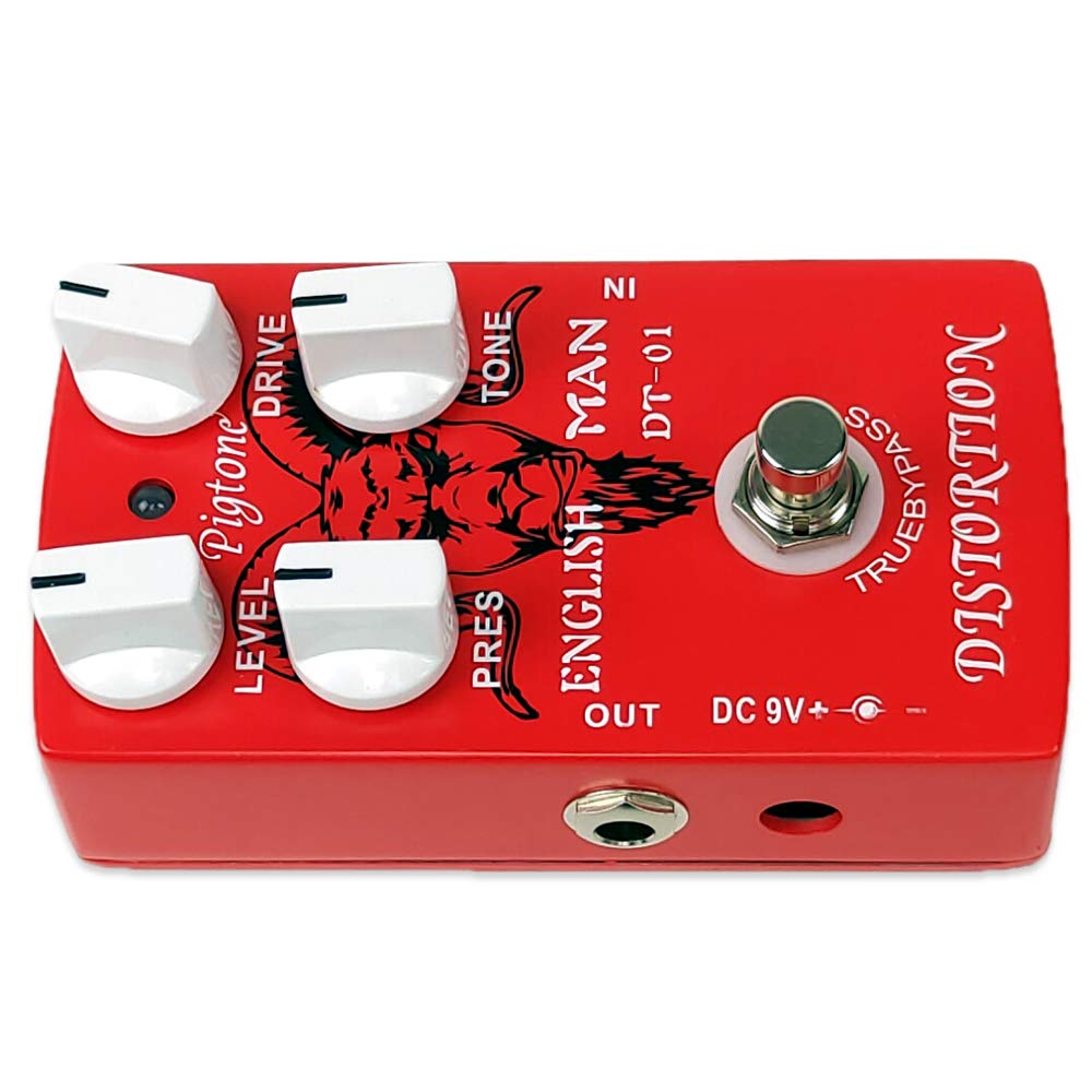 pigtone PP-21 Super Overdrive Electric Guitar Effect Pedal True Bypass