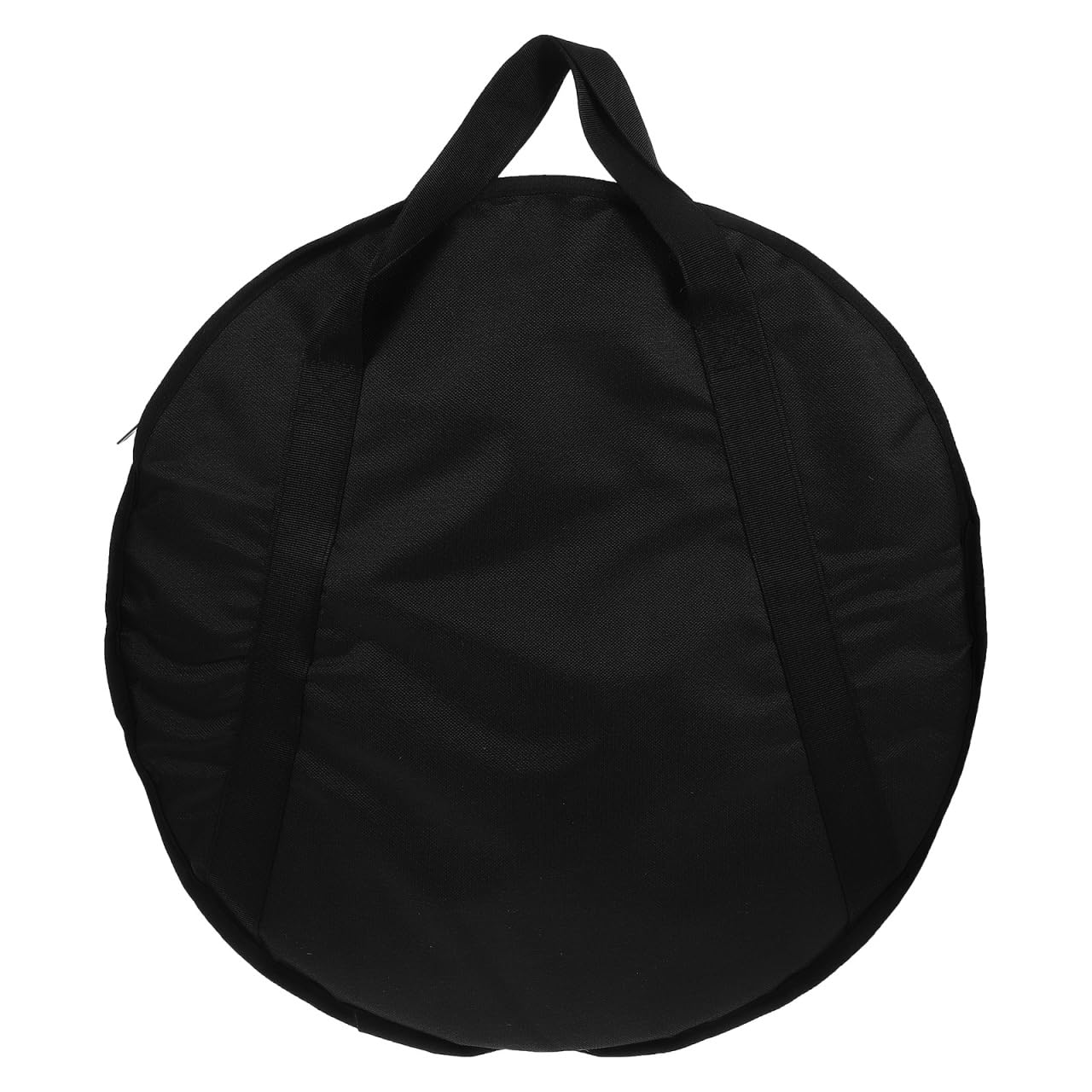 Showeroro Round Storage Bag Cymbal Padded Case Drum Cases And Bags Cymbal Pouch Cymbal Carrying Case Round Zipper Storage Bag In