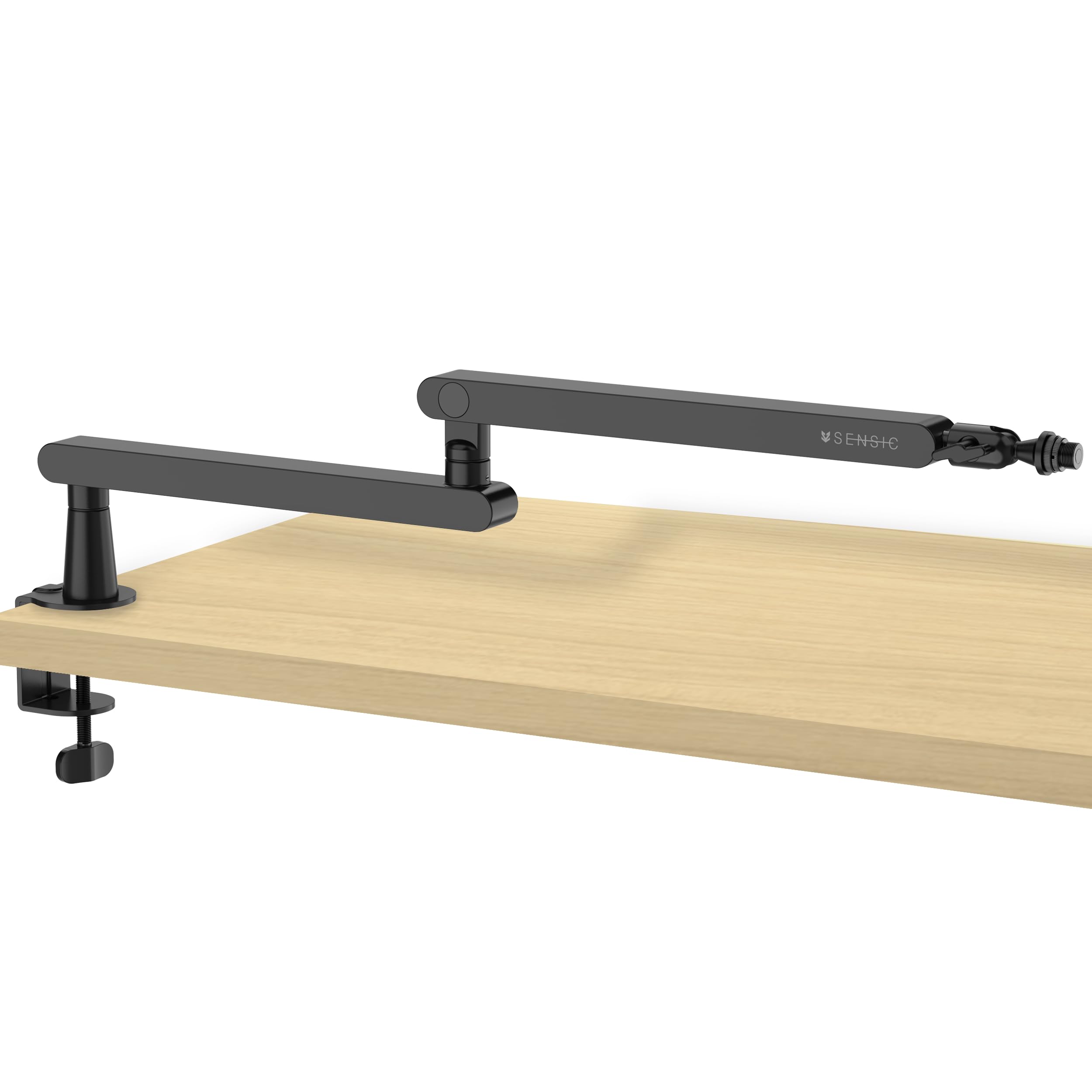 Sensic Sa-30 Lp Low Profile Microphone Boom Arm, 360 Rotatable Mic Stand, Low Profile Microphone Arm For Streaming With Built-In