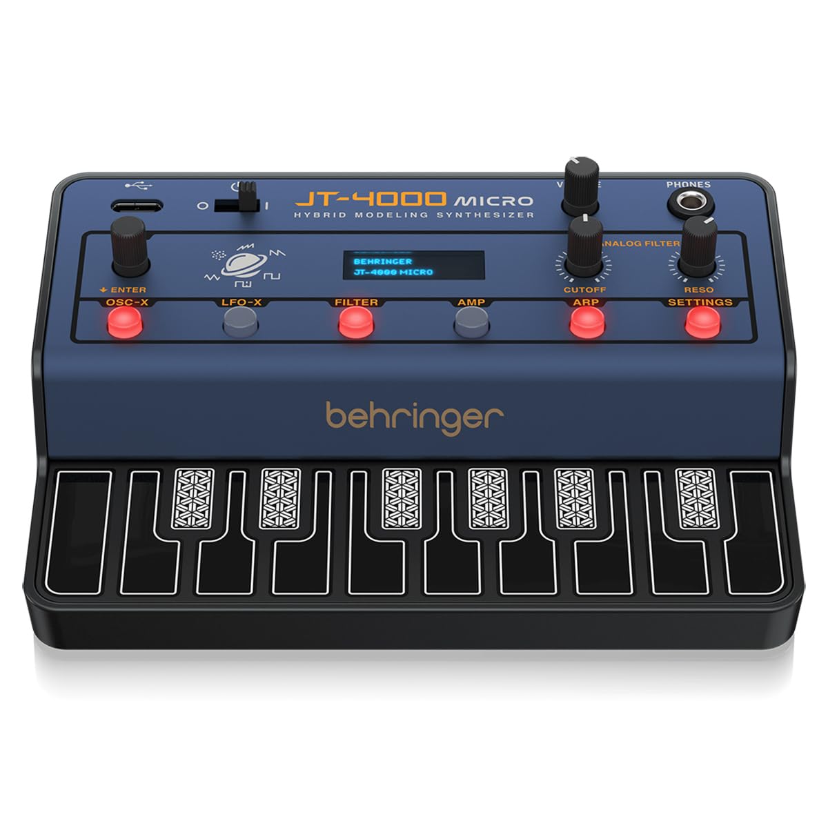 Behringer JT-4000 MICRO Portable 4-Voice Hybrid Synthesizer