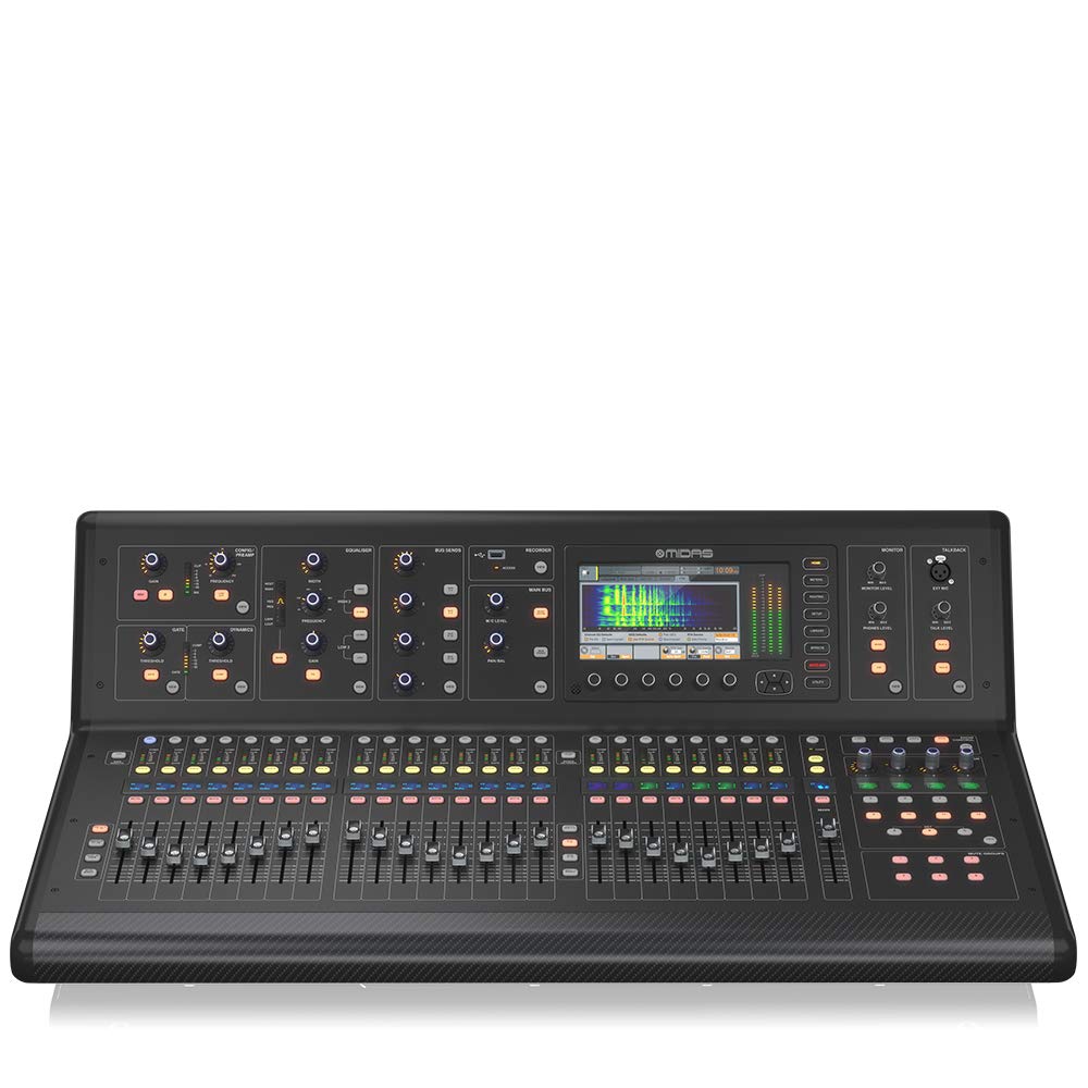 Midas M32 LIVE Digital Console for Live and Studio with 40 Input Channels, 32 Midas PRO Microphone Preamplifiers and 25 Mix Buse
