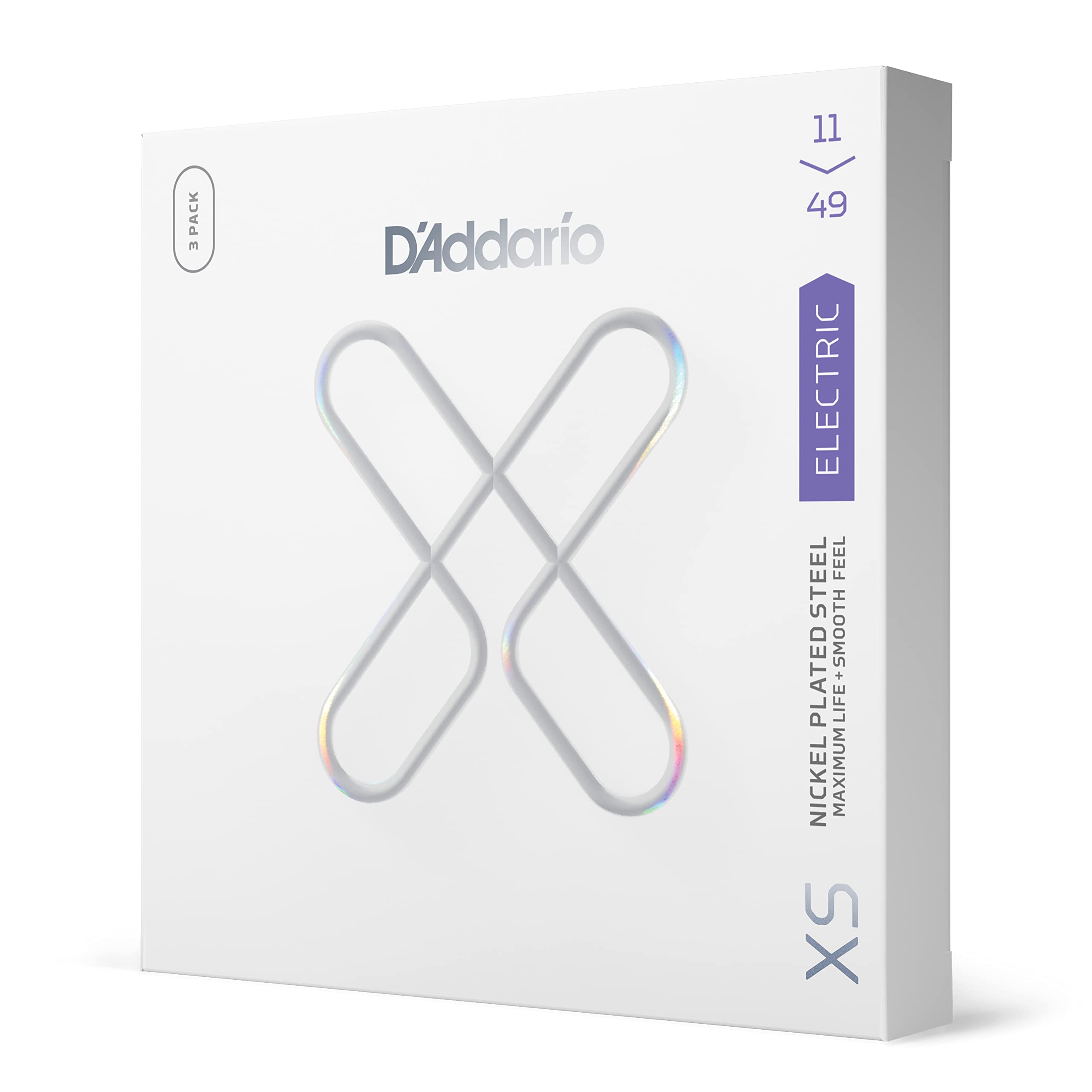 D 'Addario Guitar Strings - Xs Nickel Coated Electric Guitar Strings - Xse1149 - Maximum Life With Smooth Feel & Exceptional Ton