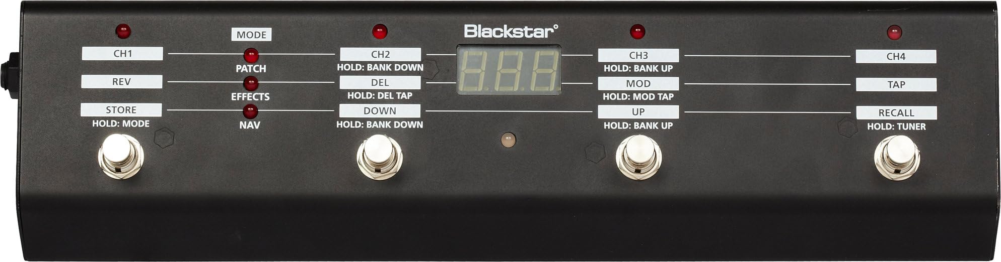 Blackstar Idfs10 Multi Function 3 Mode Foot Controller, Fs-10 Footswitch