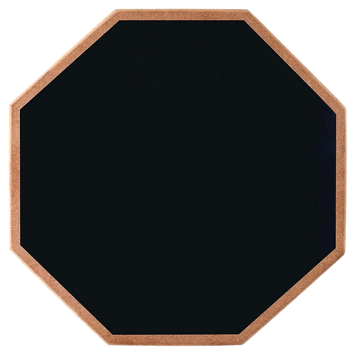 Saimusicals Drum Practice Pad 12 Inch Silent Drum Pad Ideal For Beginners, Students & Professional Drummers, Black (Practice Pad