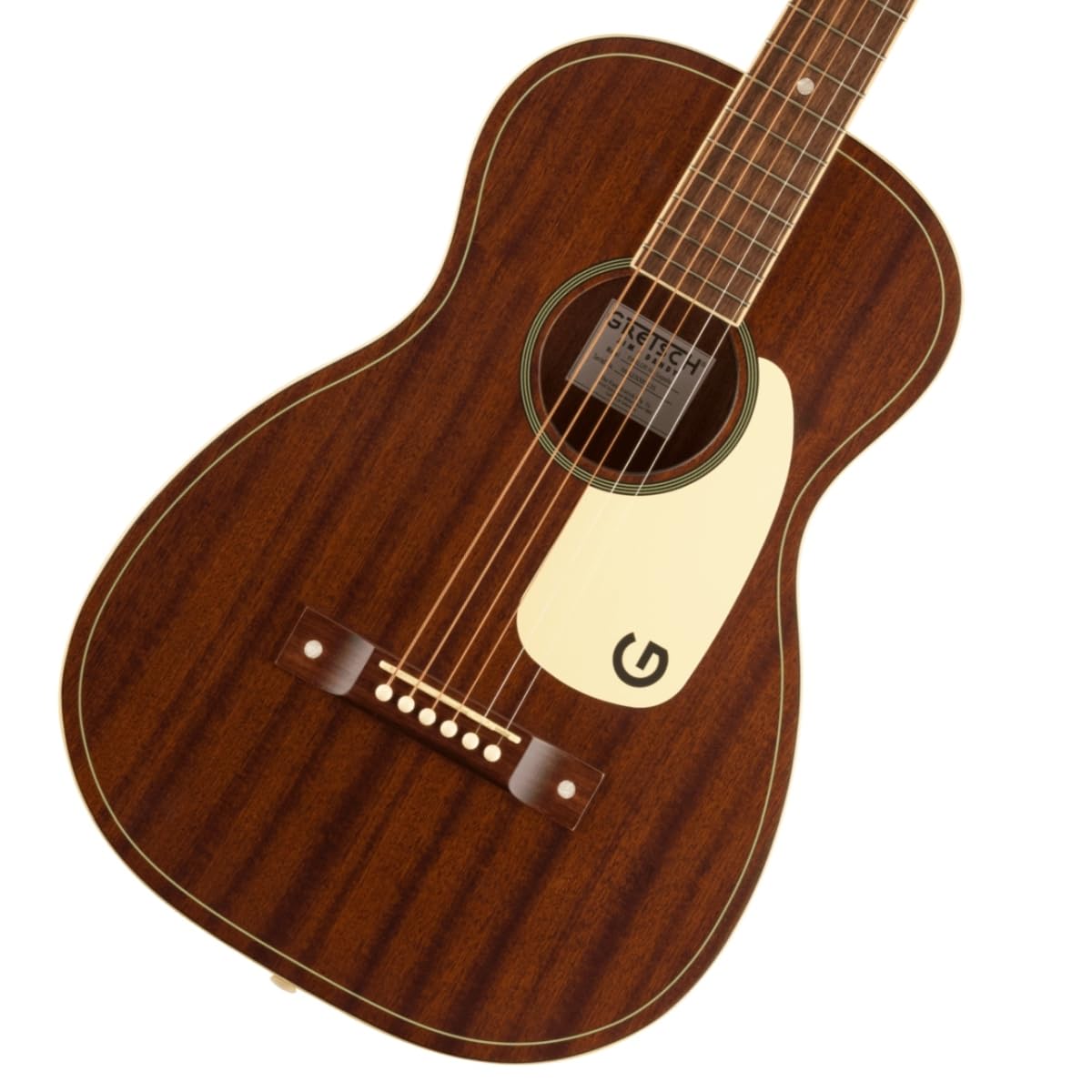 Grestch Jim Dandy Parlor 6-String Right-Handed Acoustic Guitar With Walnut Fingerboard And Nato C-Shaped Neck (Frontier Satin)