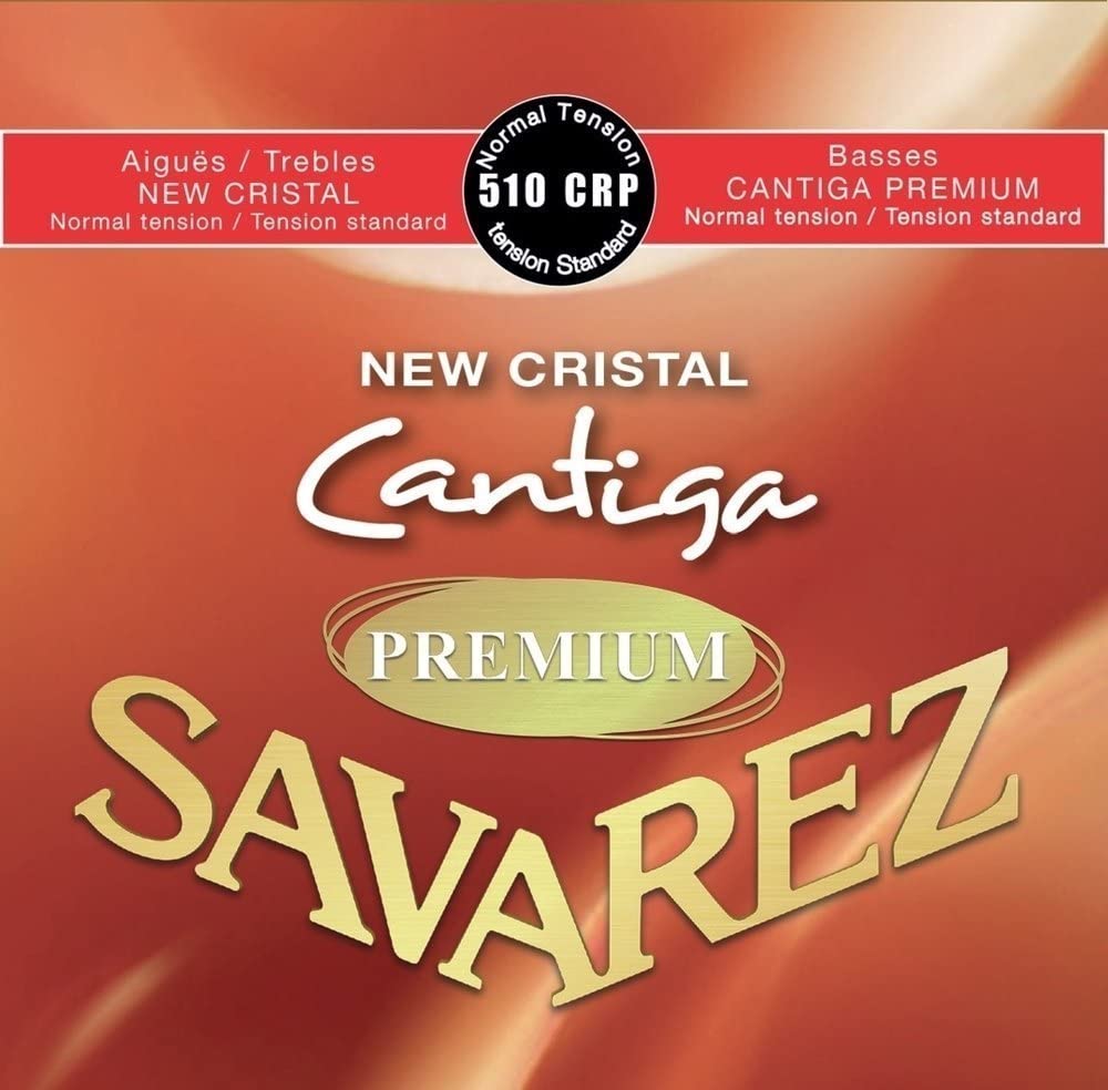 Savarez New Cristal Cantiga Premium Standard Classical Guitar Strings Set (Stsav51-50487)