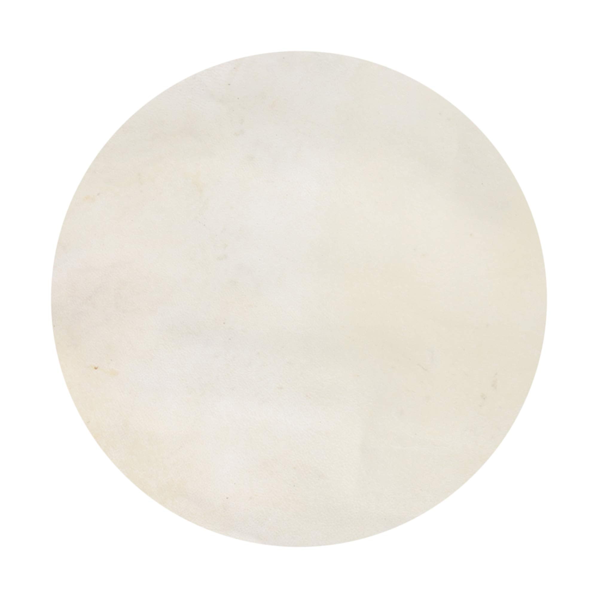 Yibuy Beige Goatskin Goat Skin Drums Head For Bongo Drums Replacement Parts
