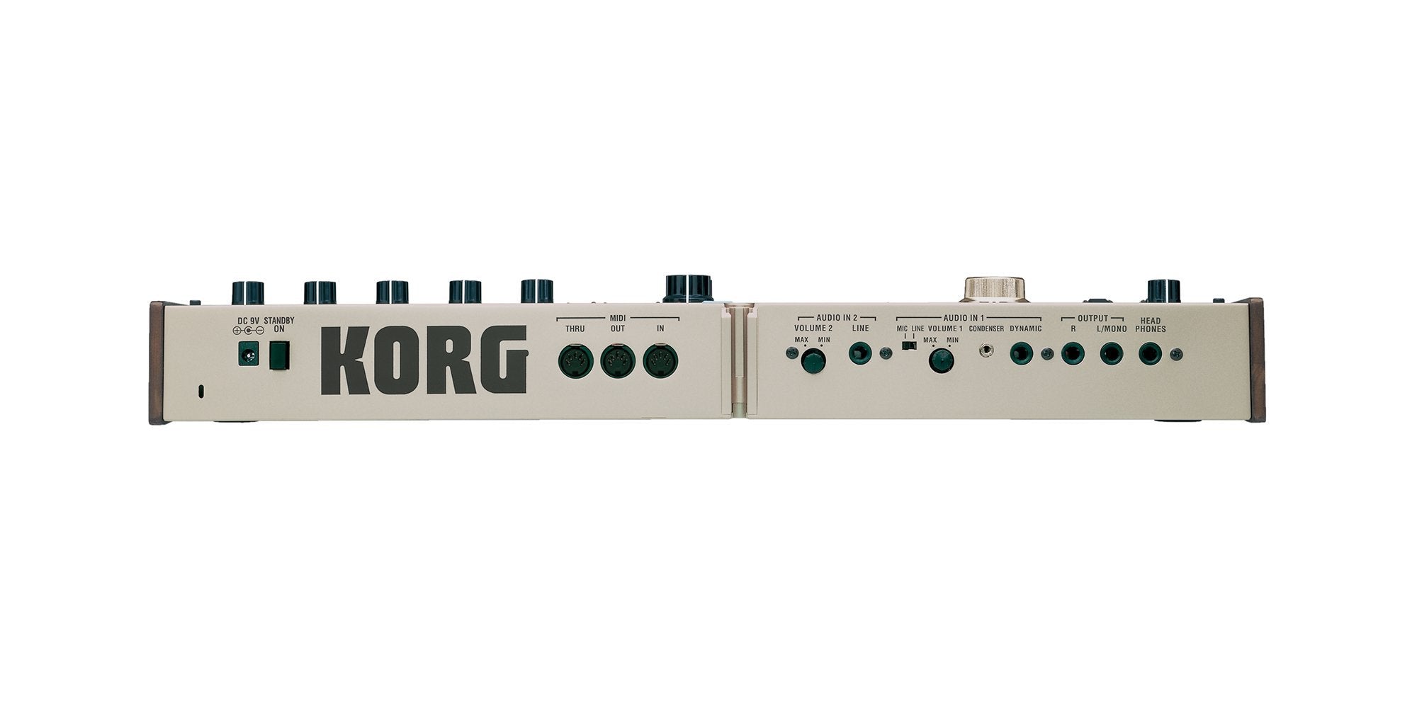 Korg microKORG Compact Analog Modeling Synthesizer w/Vocoder Mini Mic, 4 Voices and 6-step Arpeggiator